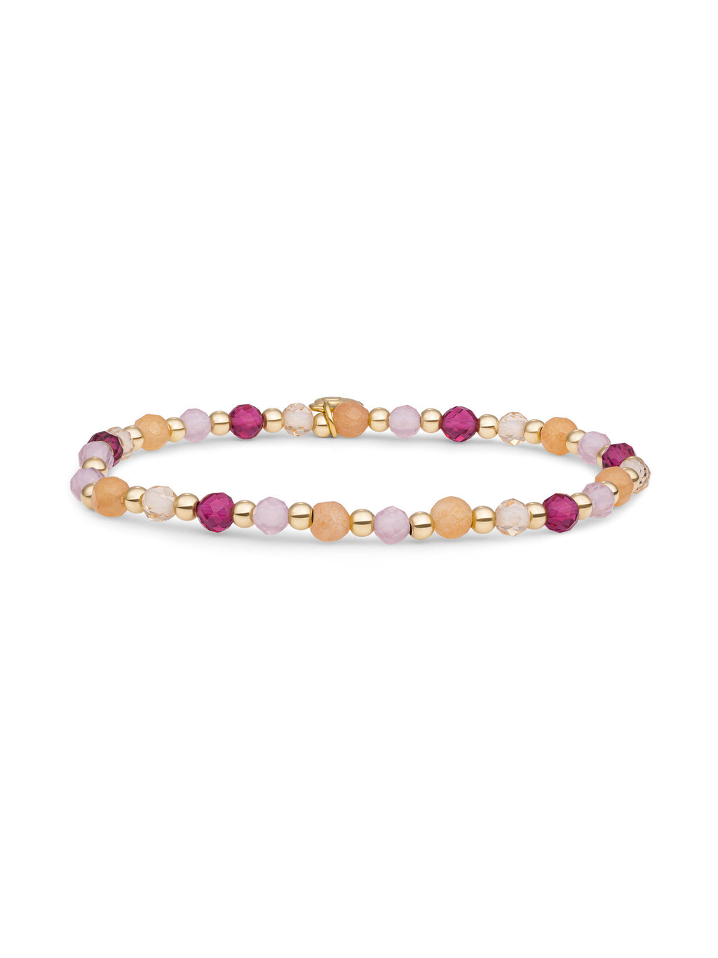 Interstellar Armband Multi Gem - Sunset - Gold Plated