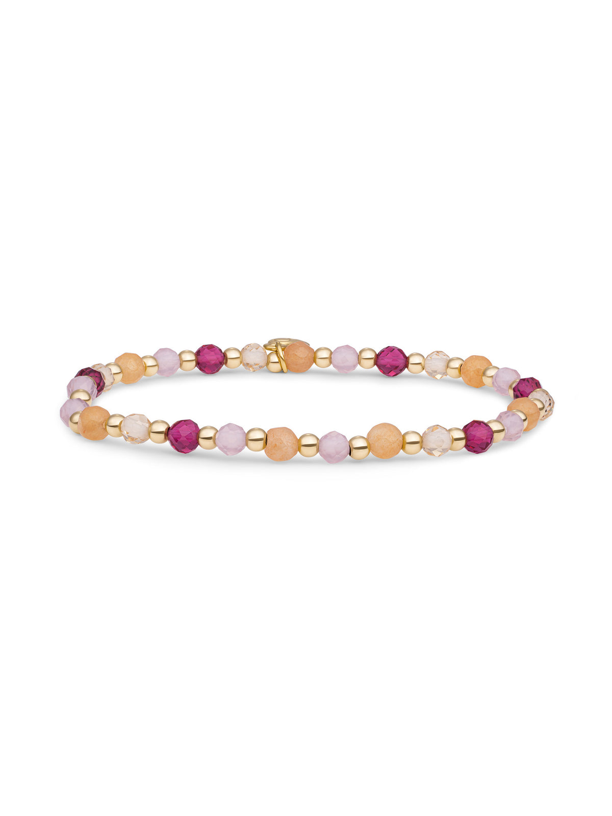 Interstellar Armband Multi Gem - Sunset - Gold Plated