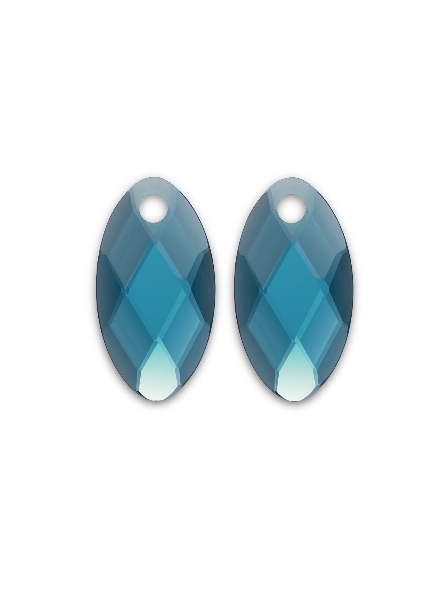 Oorbel Edelstenen Leaf Turquoise Quartz - Oorbel Edelstenen Leaf Turquoise Quartz