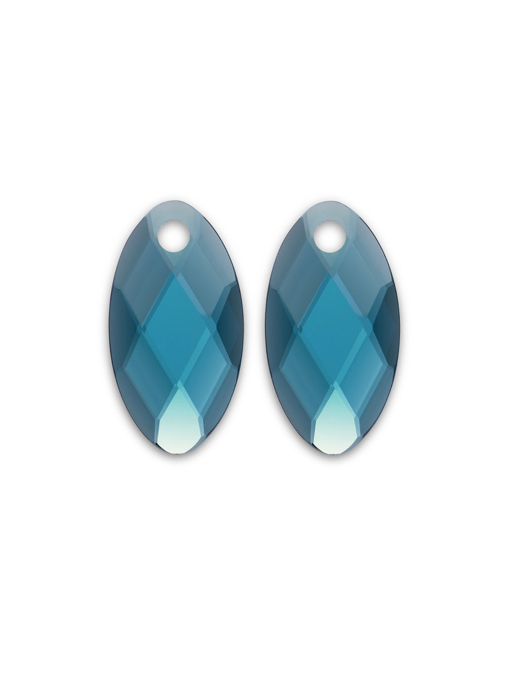 Oorbel Edelstenen Leaf Turquoise Quartz - Oorbel Edelstenen Leaf Turquoise Quartz