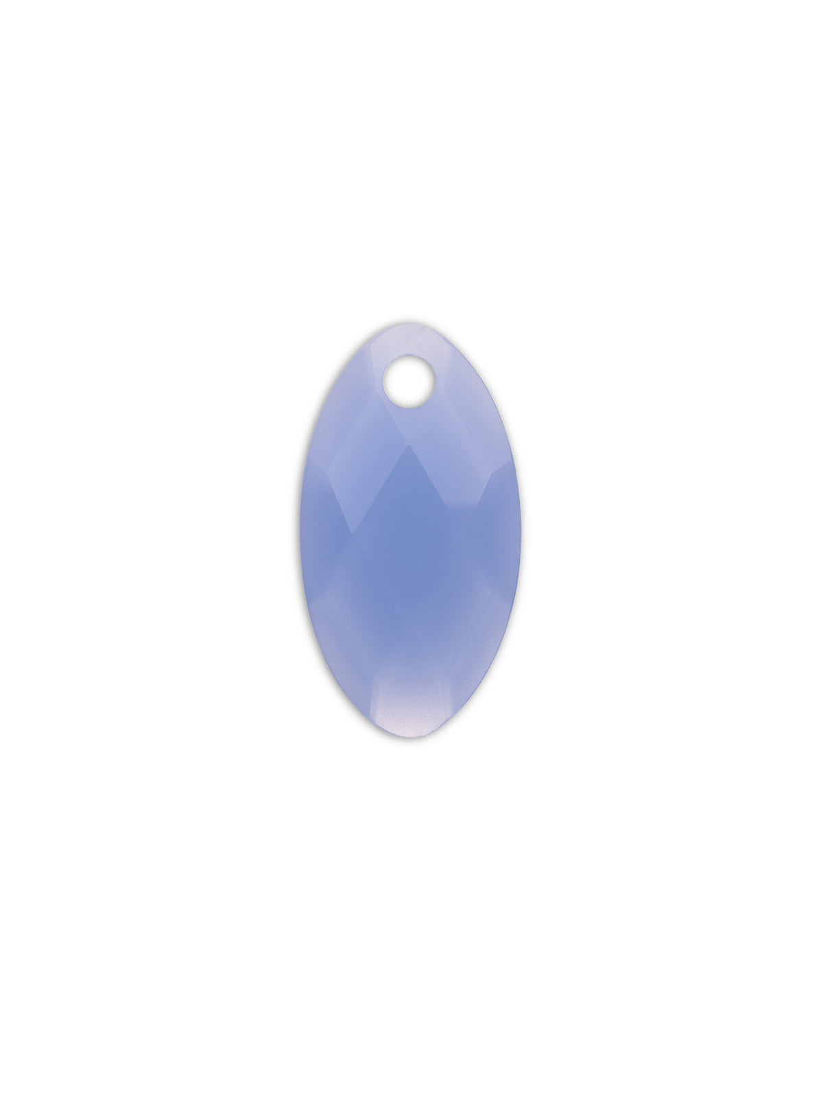 Pendant Edelsteen Leaf Milky Blue Jade