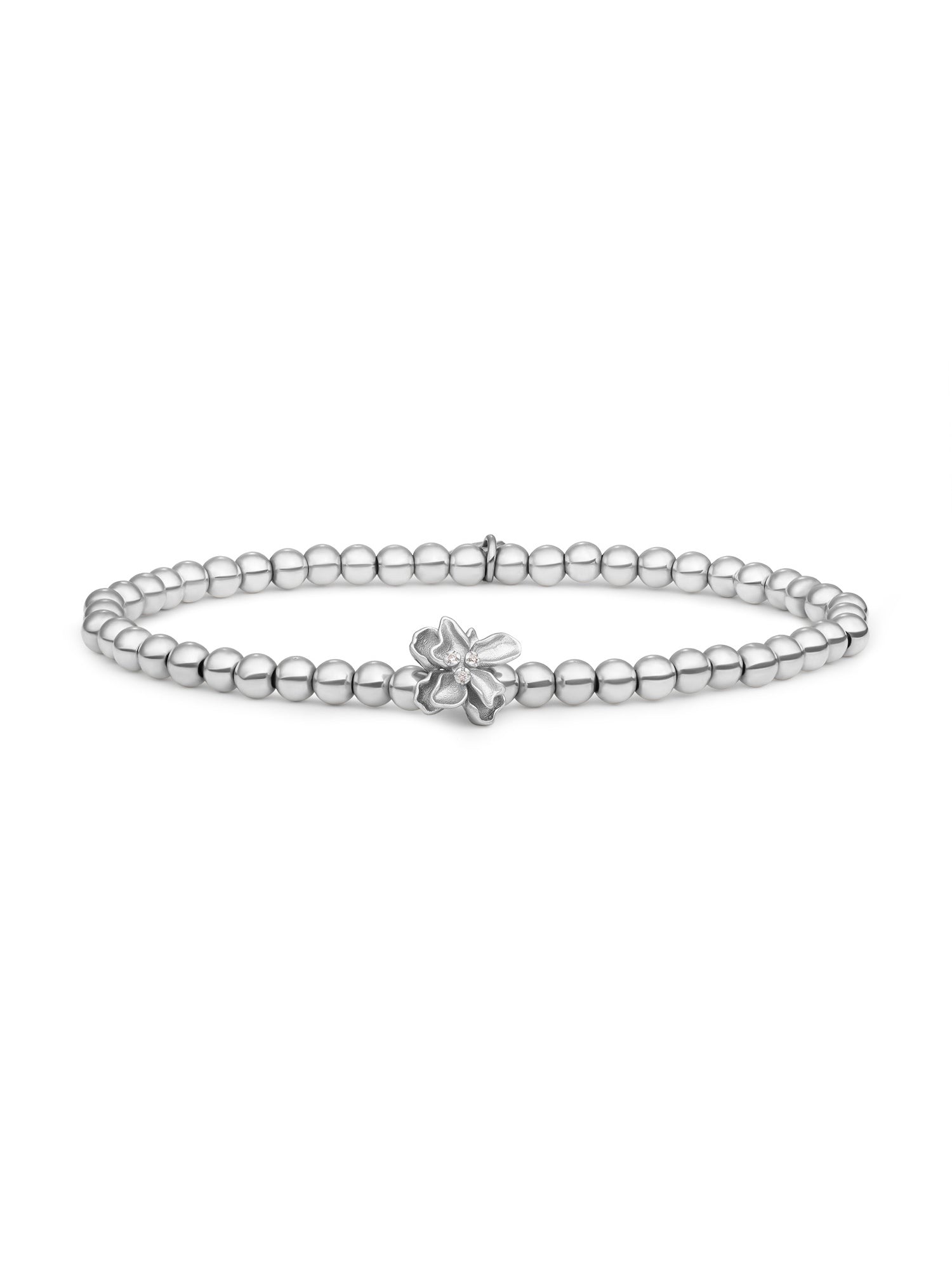 Botanic Armband Zirconia - Rhodium Plated