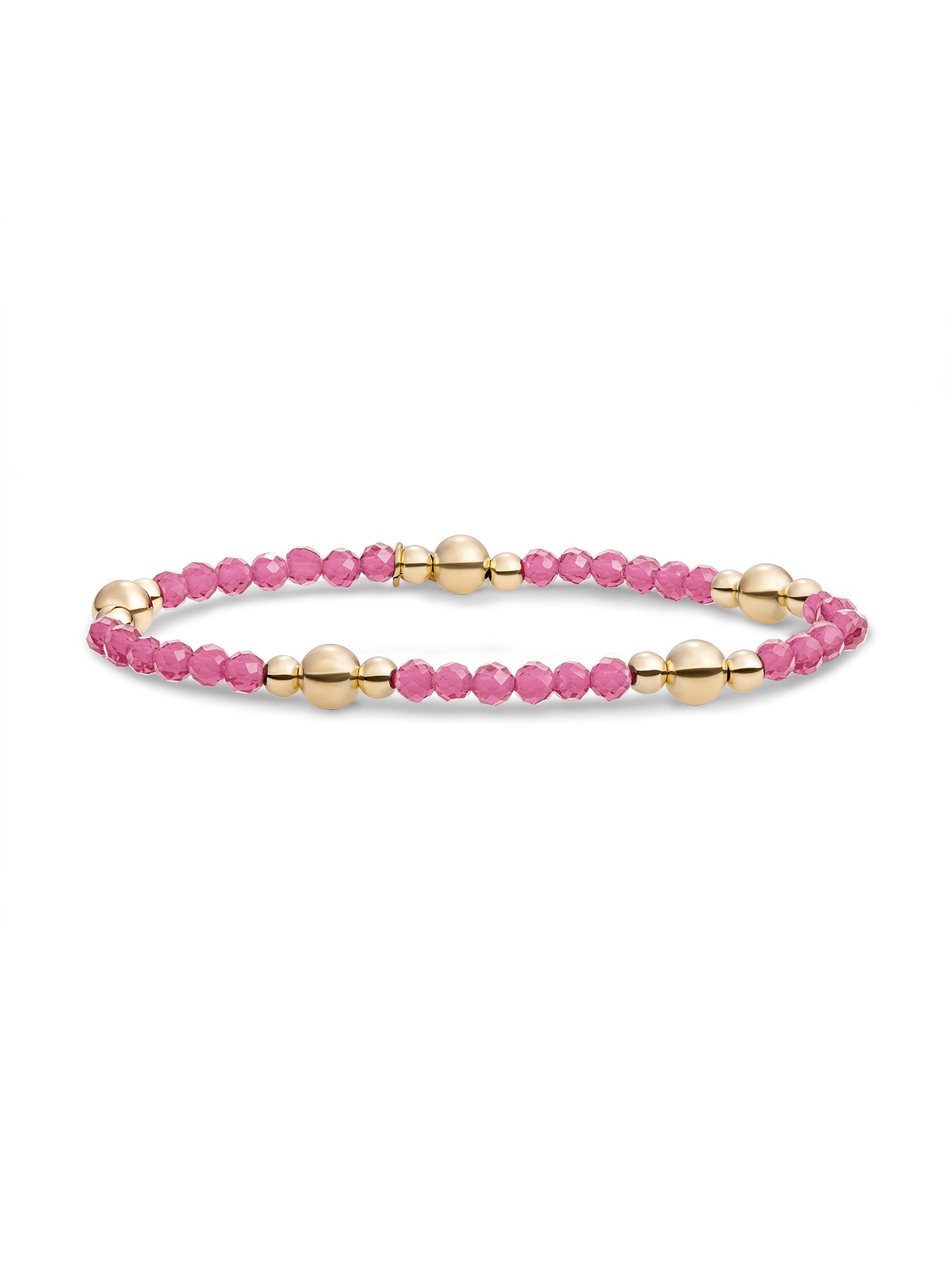Bold Mix Armband Candy Jade - Gold Plated