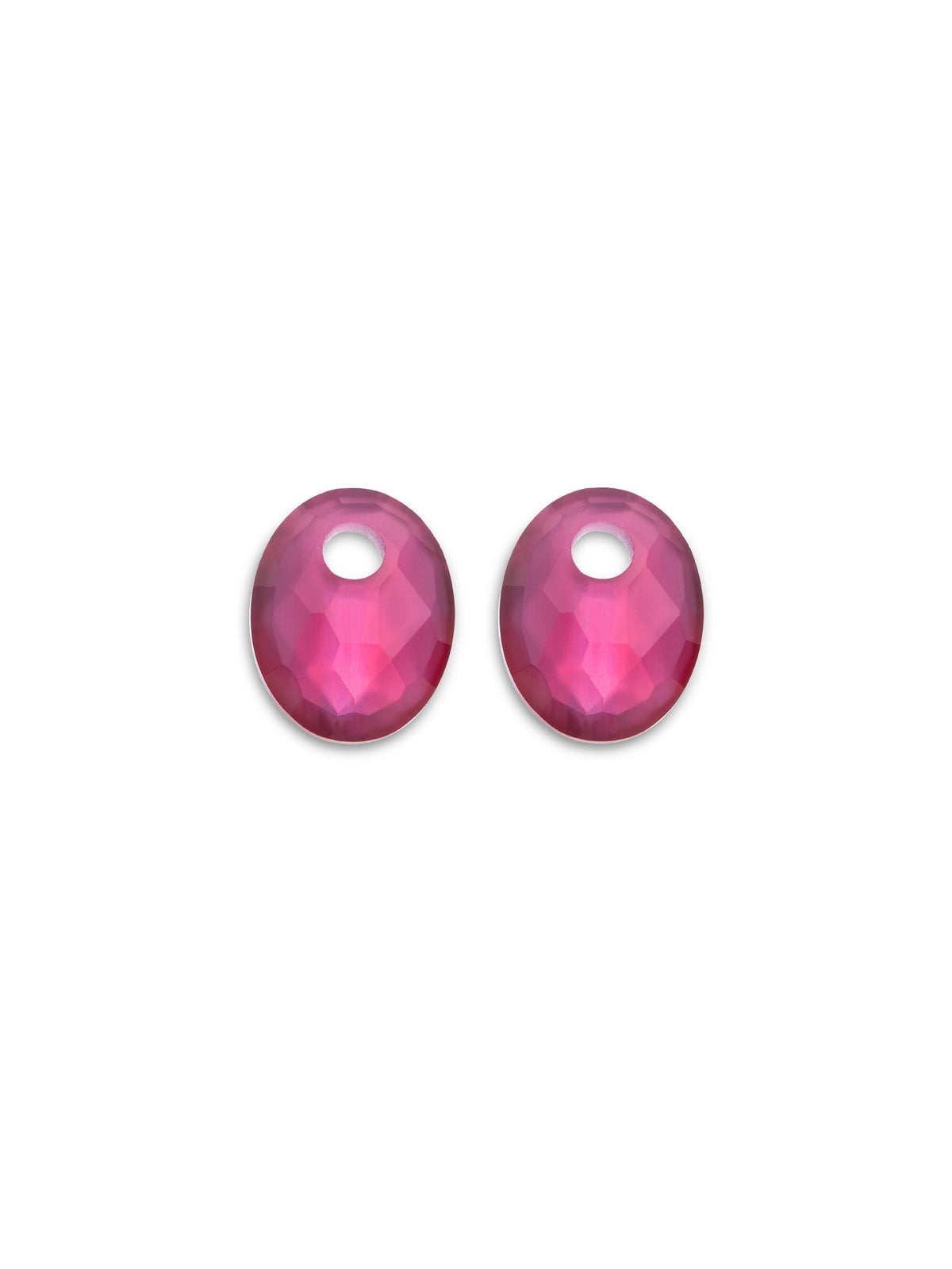 Oorbel Edelstenen Small Oval Candy Jade - Oorbel Edelstenen Small Oval Candy Jade