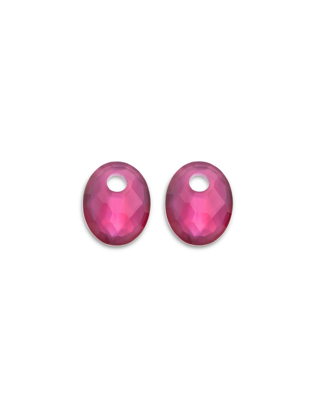 Oorbel Edelstenen Small Oval Candy Jade - Oorbel Edelstenen Small Oval Candy Jade