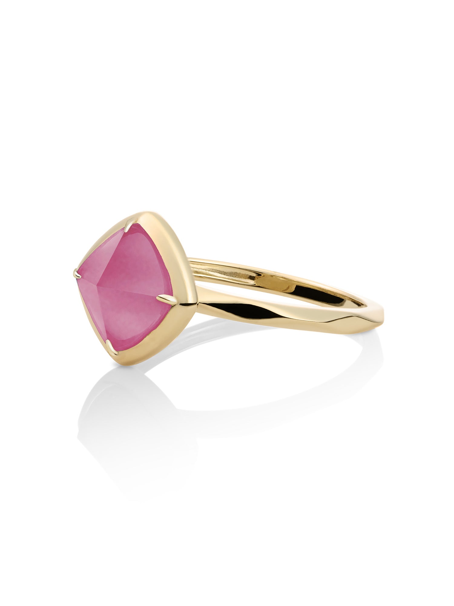Edge Ring Candy Jade 9K Goud - 54