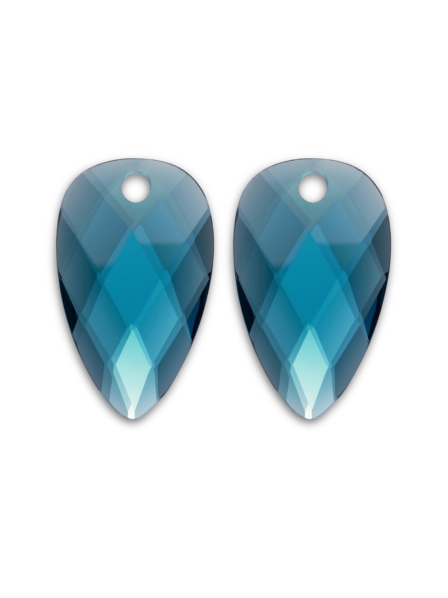 Oorbel Edelstenen Blossom Turquoise Quartz - Oorbel Edelstenen Blossom Turquoise Quartz