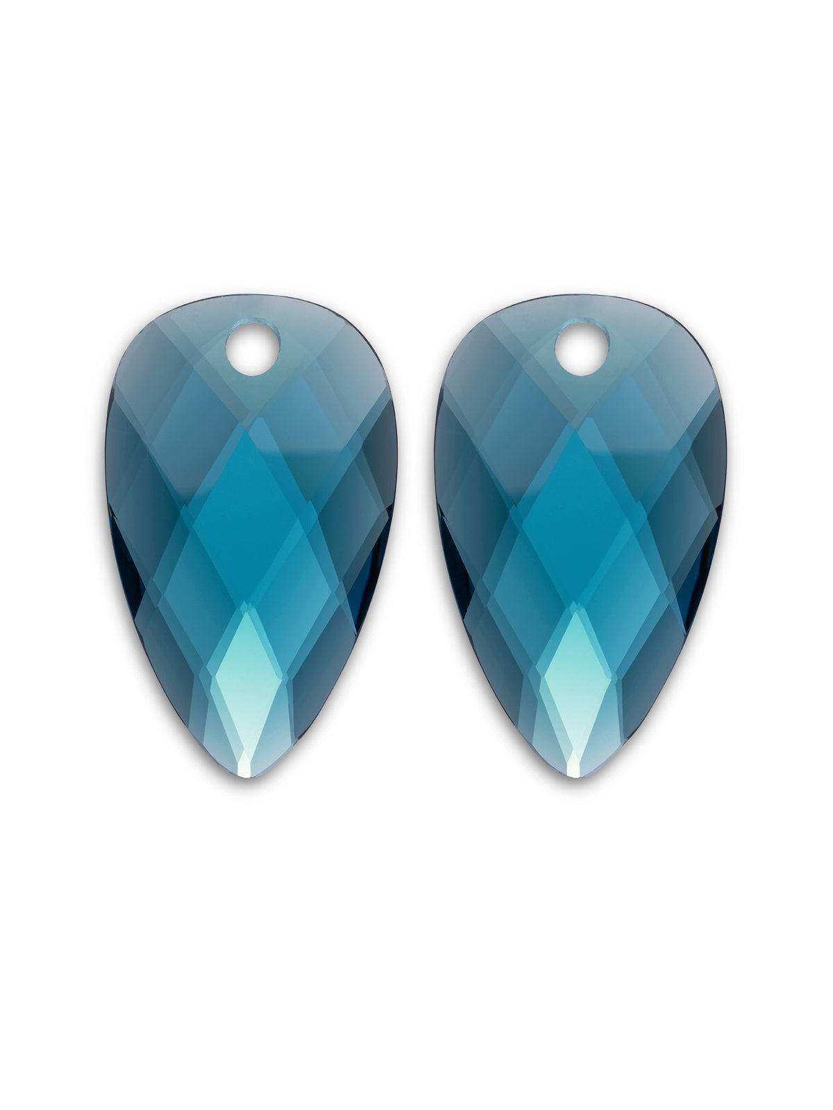 Oorbel Edelstenen Blossom Turquoise Quartz - Oorbel Edelstenen Blossom Turquoise Quartz