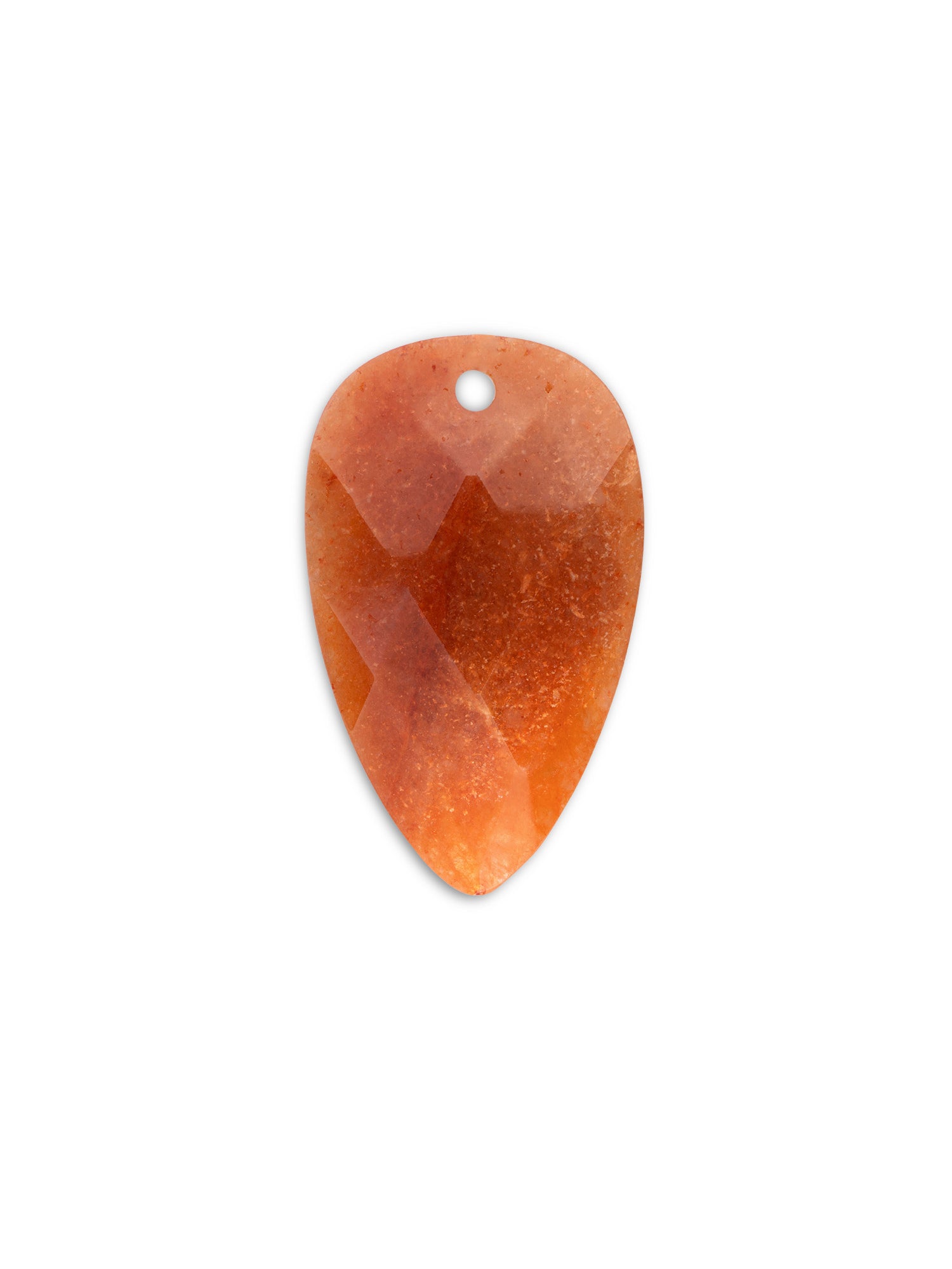 Pendant Edelsteen Blossom Red Aventurine - Pendant Edelsteen Blossom Red Aventurine