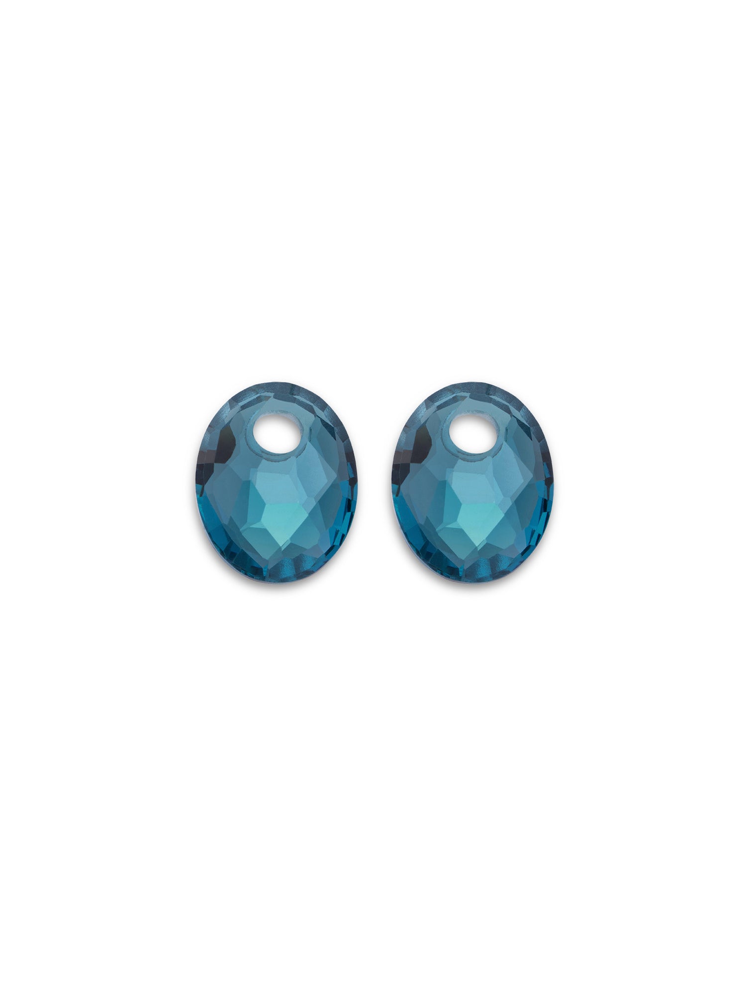 Oorbel Edelstenen Small Oval Turquoise Quartz - Oorbel Edelstenen Small Oval Turquoise Quartz