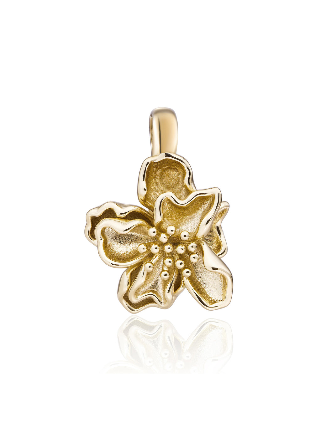 Botanic Clip Pendant - Gold Plated