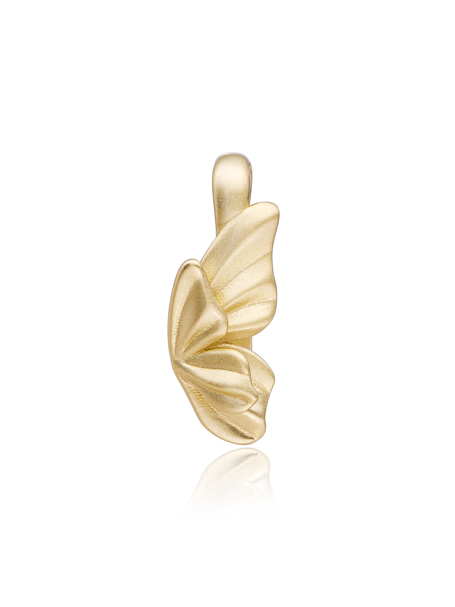 Butterfly Clip Pendant - Gold Plated