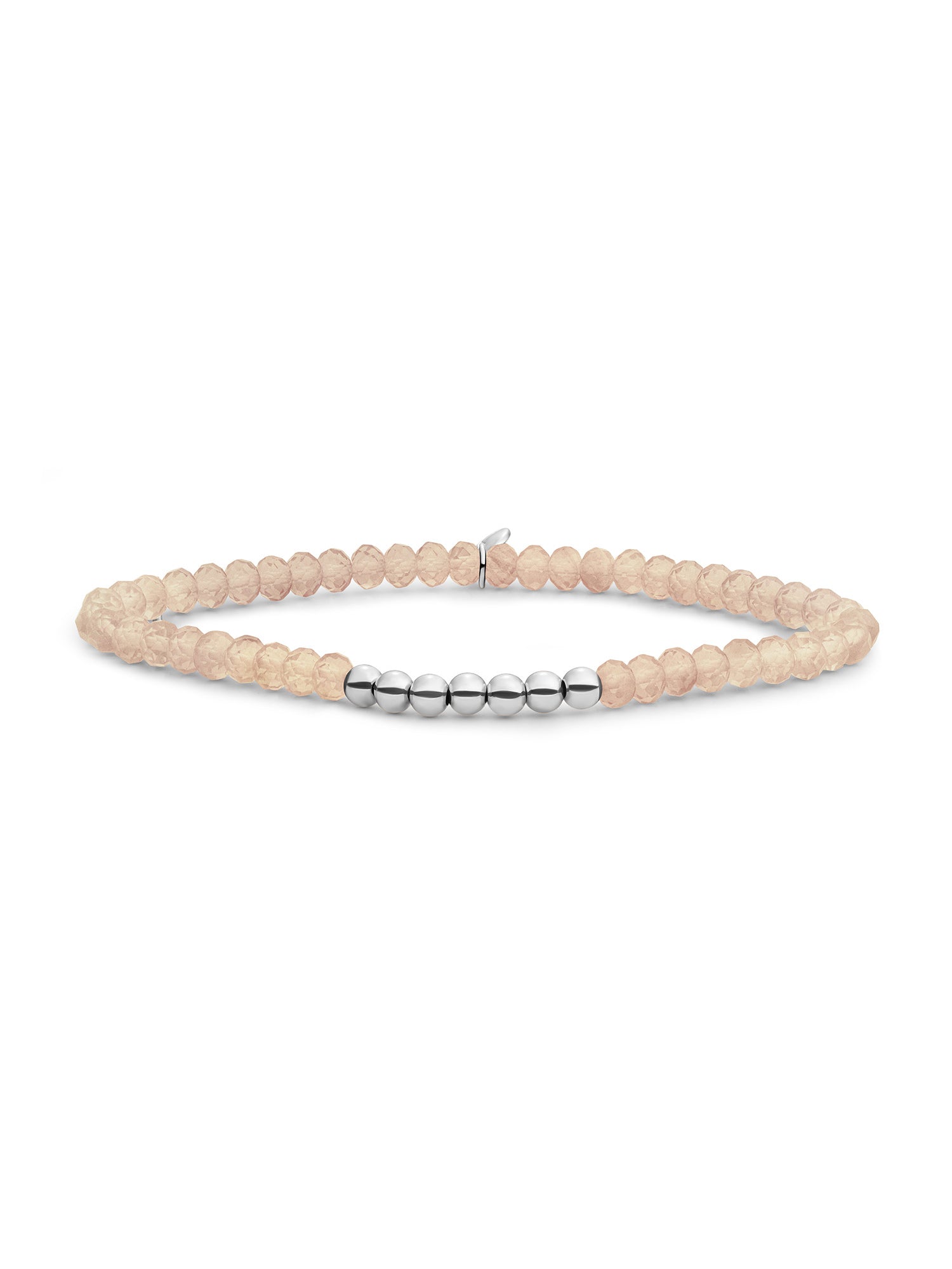 Reverse Universe Armband Light Gold Citrine - Rhodium Plated