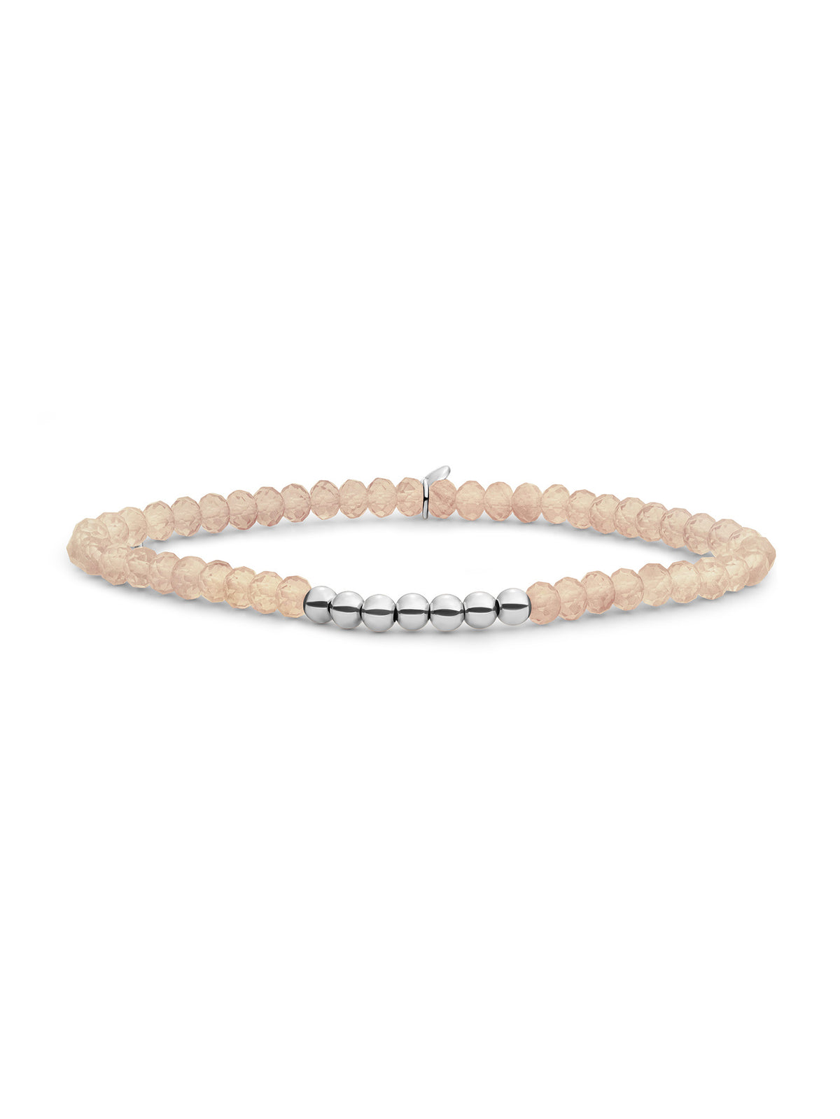 Reverse Universe Armband Light Gold Citrine - Rhodium Plated