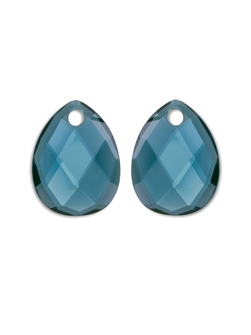 Oorbel Edelstenen Afterglow Ocean Topaz Quartz - Oorbel Edelstenen Afterglow Ocean Topaz Quartz
