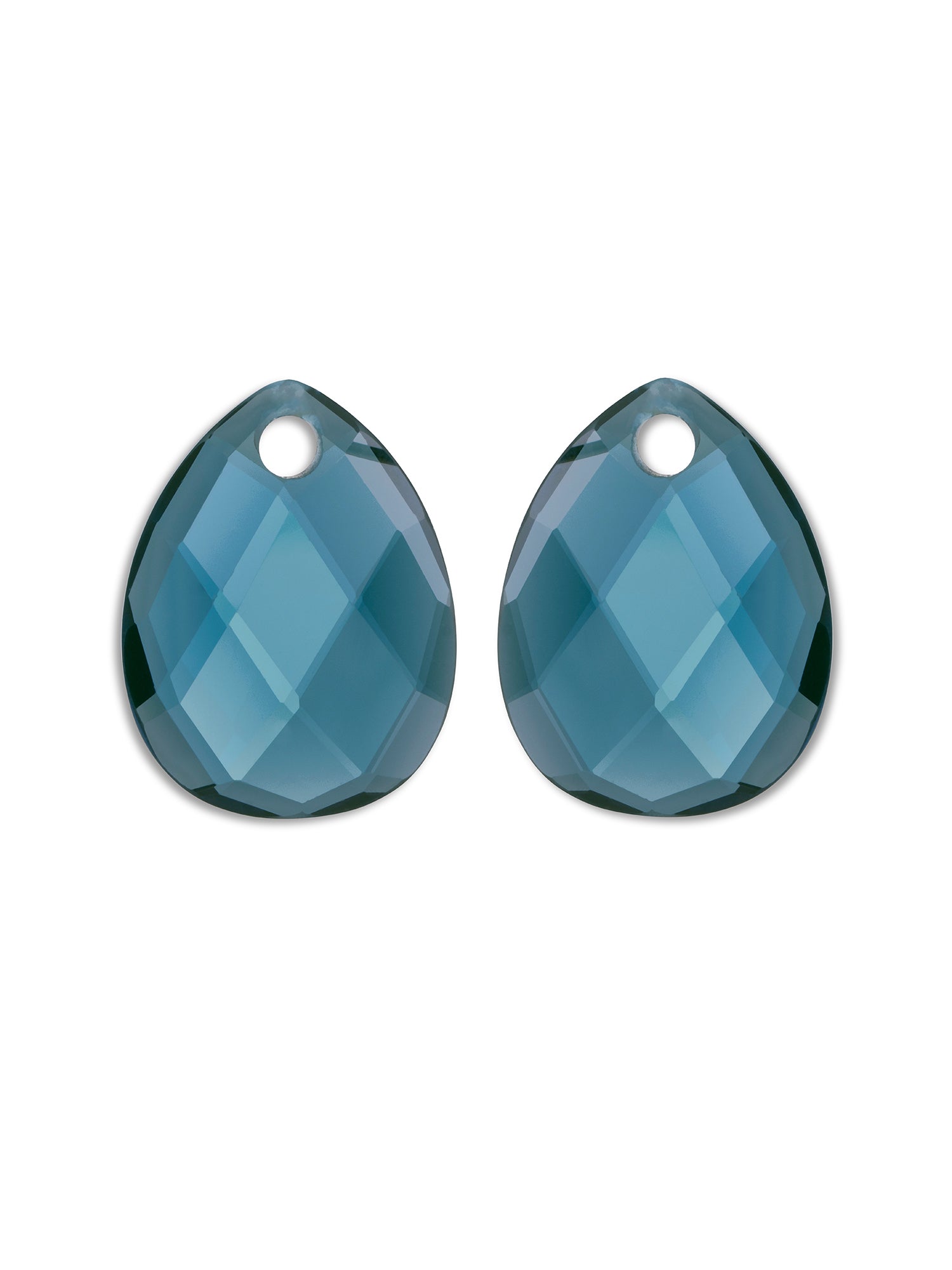 Oorbel Edelstenen Afterglow Ocean Topaz Quartz - Oorbel Edelstenen Afterglow Ocean Topaz Quartz