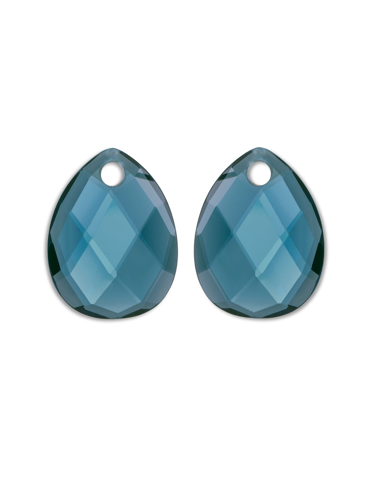 Oorbel Edelstenen Afterglow Ocean Topaz Quartz - Oorbel Edelstenen Afterglow Ocean Topaz Quartz