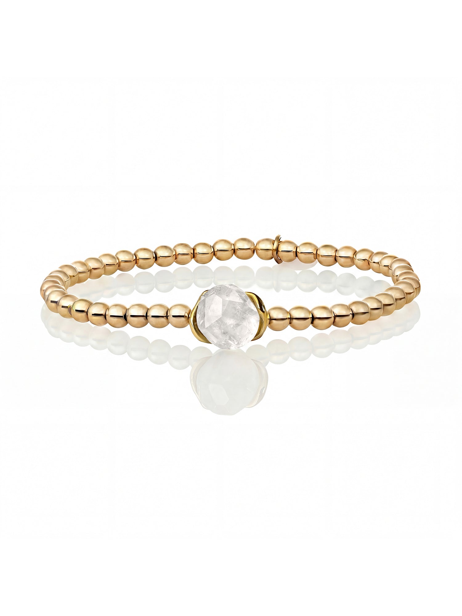 Limited Alpe Armband Mountain Crystal - Gold Plated