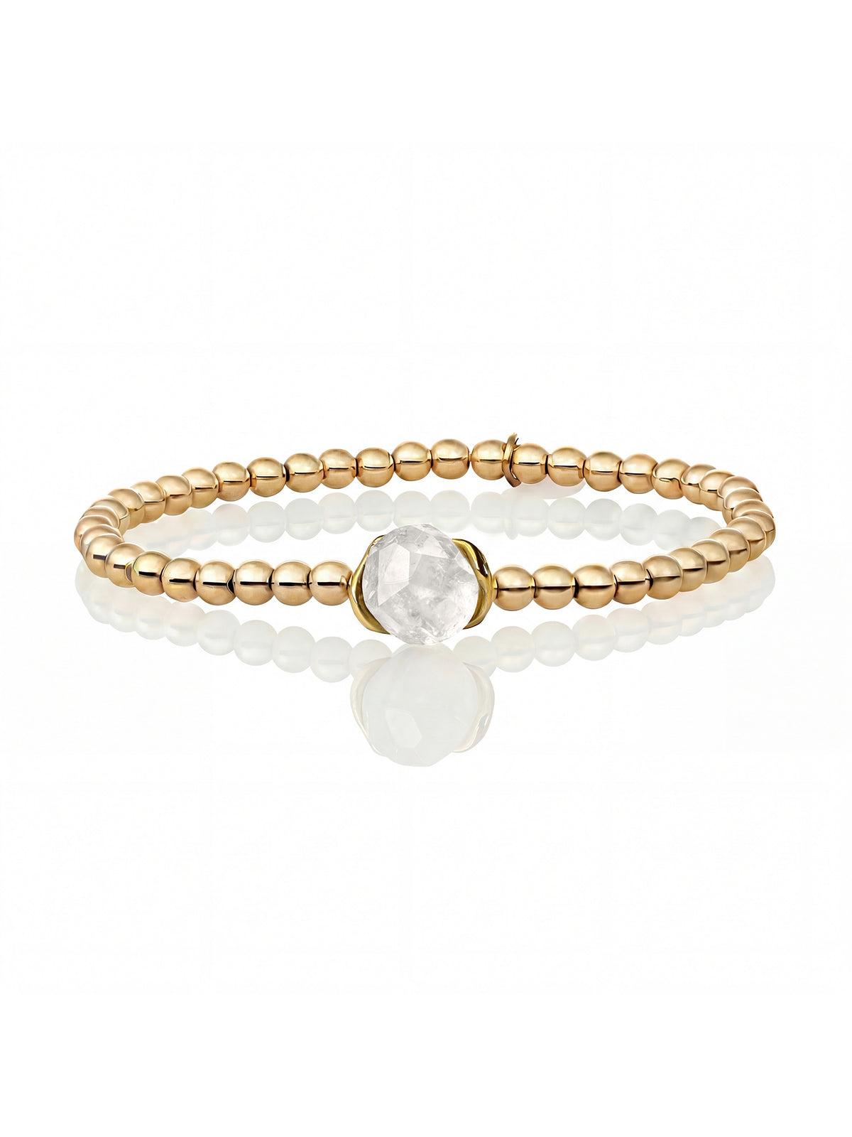 Limited Alpe Armband Mountain Crystal - Gold Plated