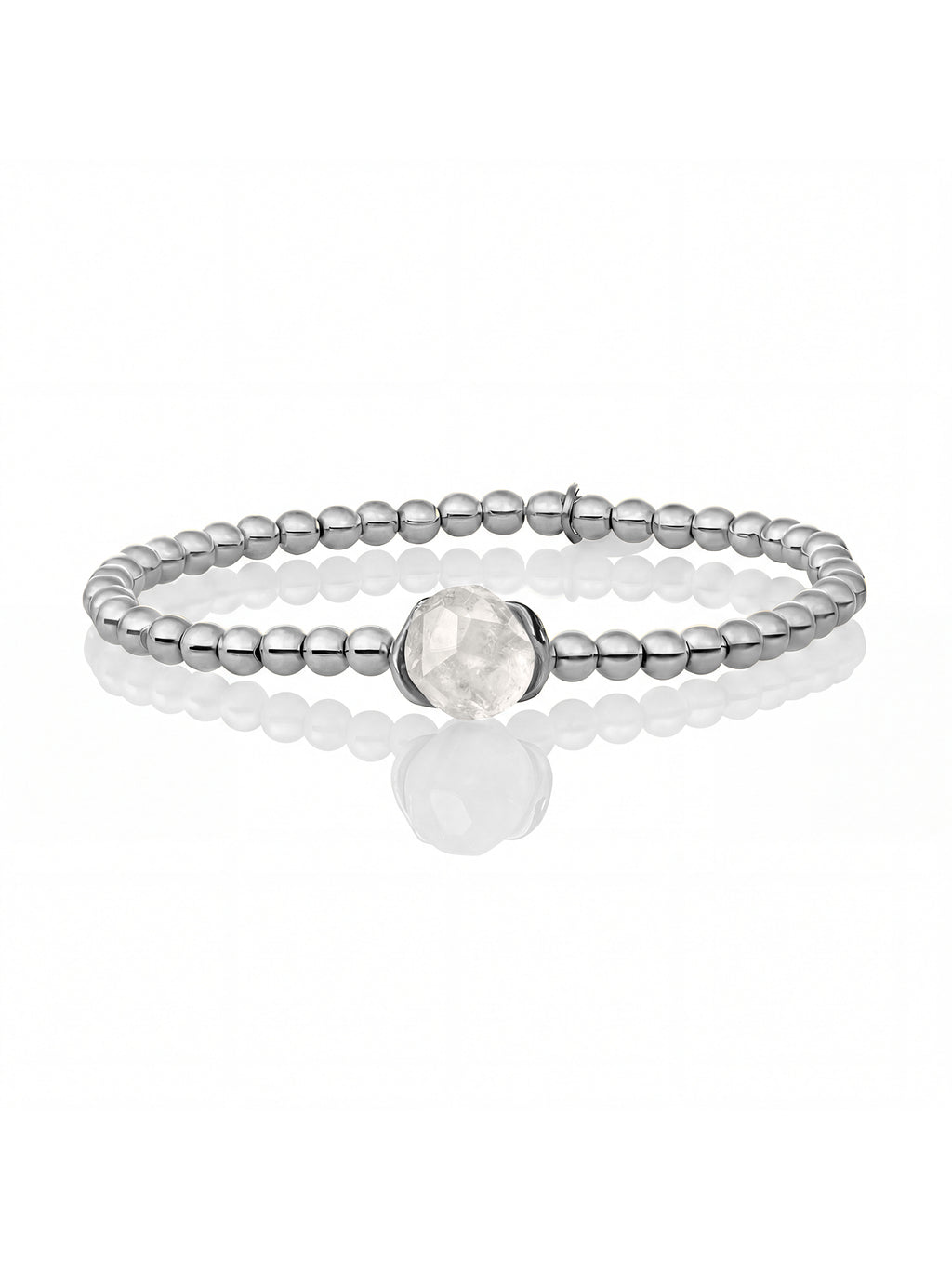 Limited Alpe Armband Mountain Crystal - Rhodium Plated