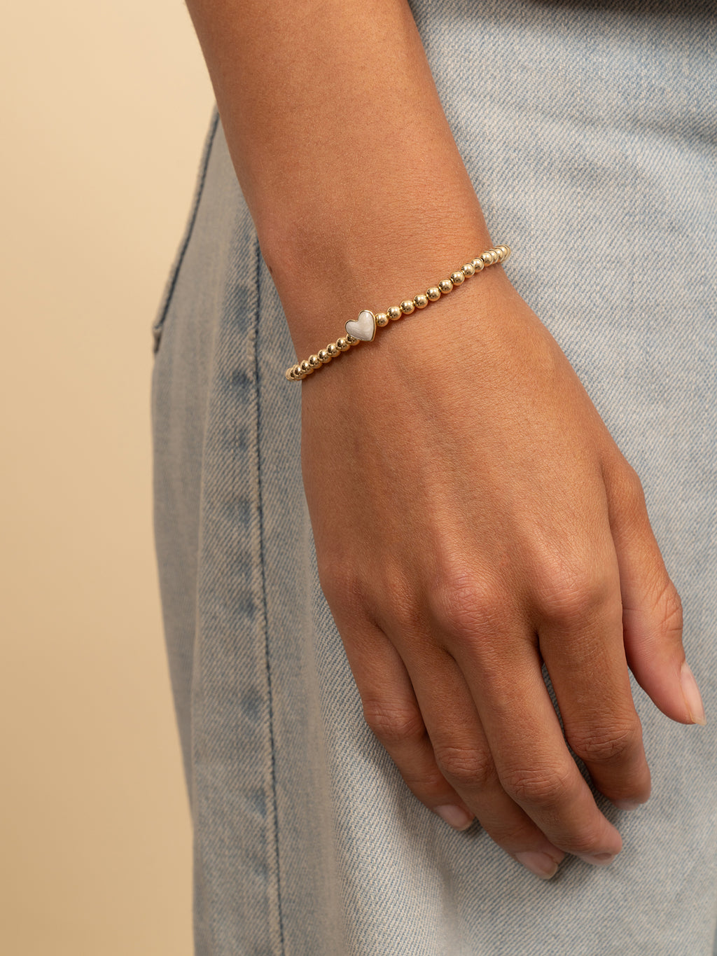 Limited Mom Armband Pearl Emaille