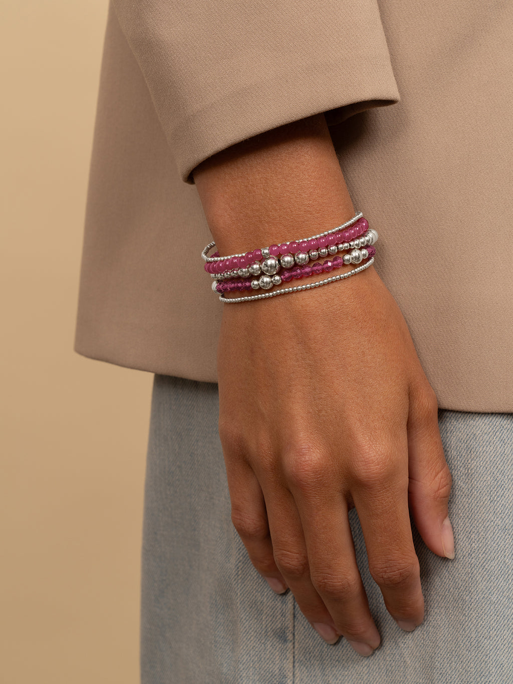 Bold Mix Armband Candy Jade