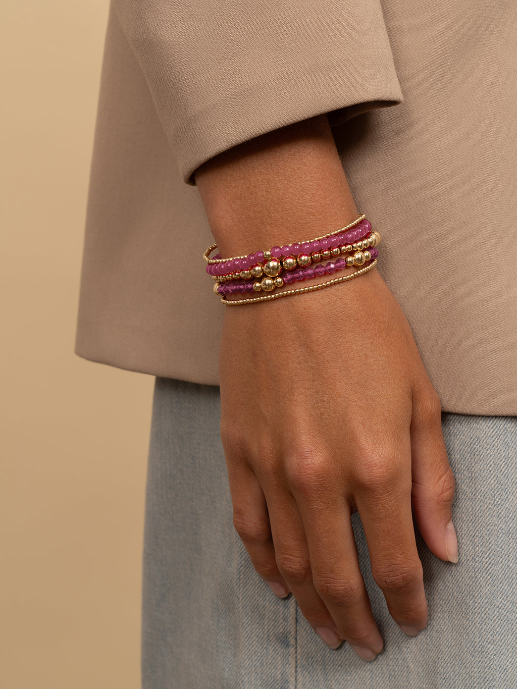 Bold Mix Armband Candy Jade