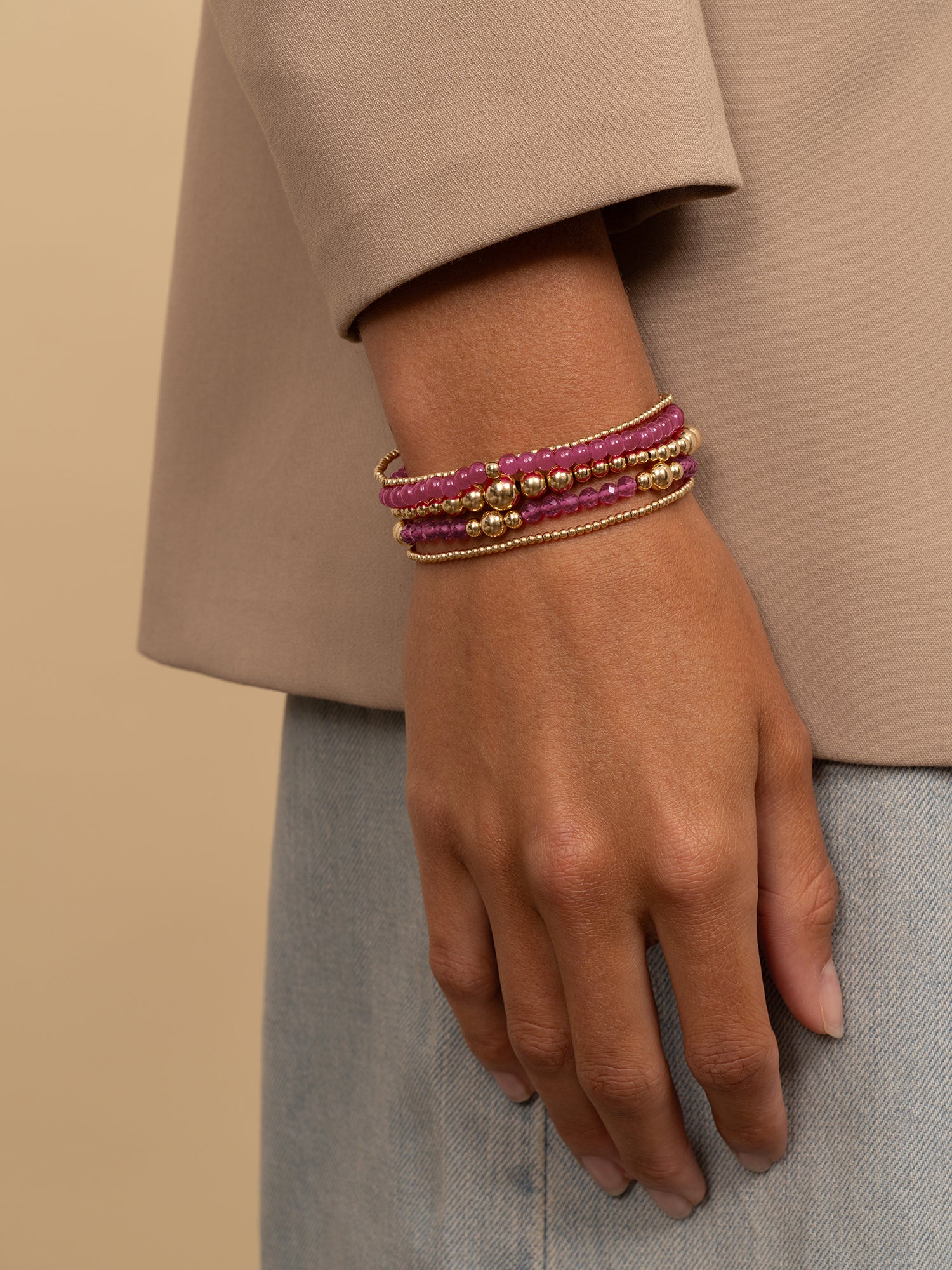 Bold Mix Armband Candy Jade