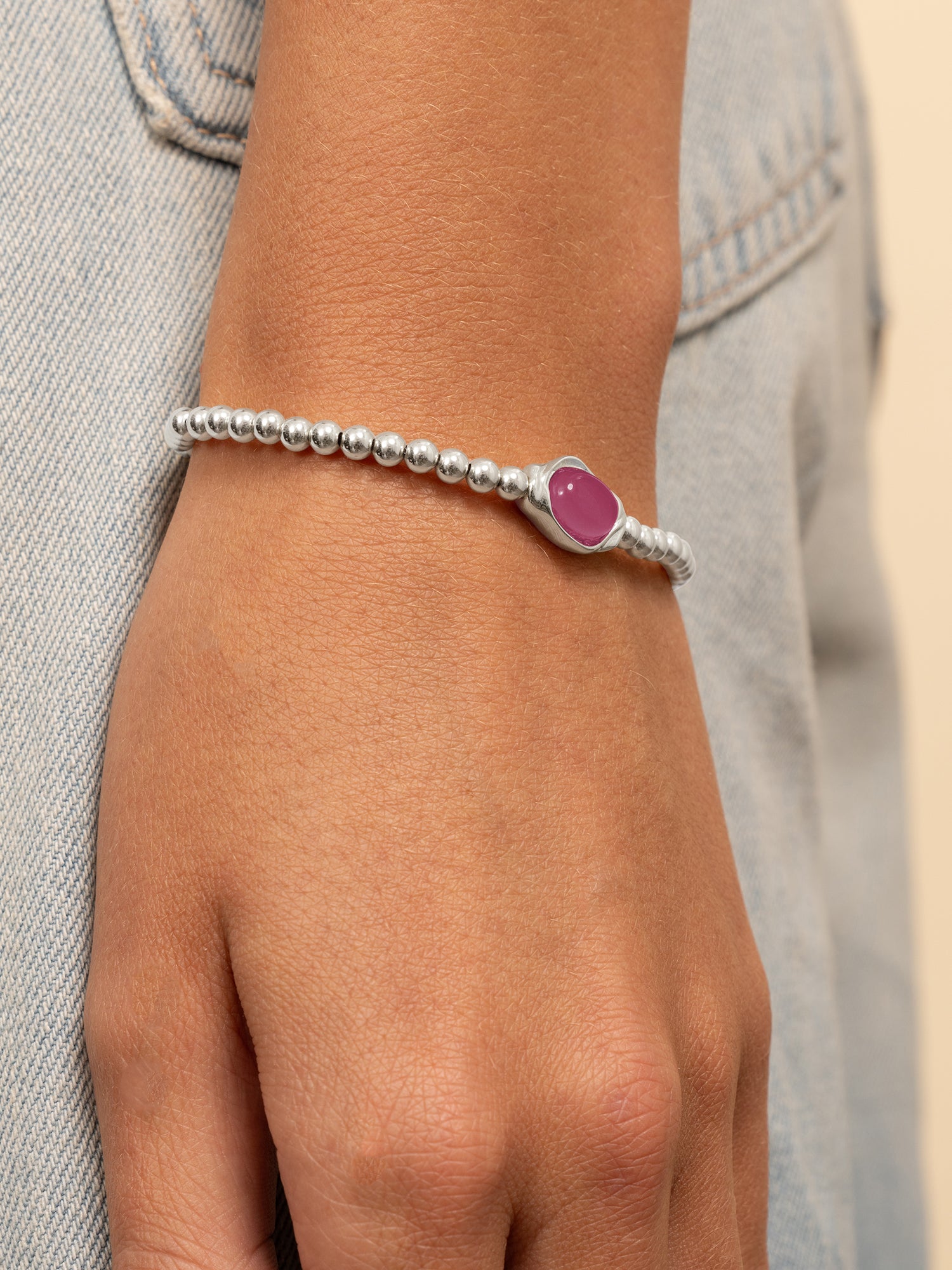 Flow Armband Candy Jade