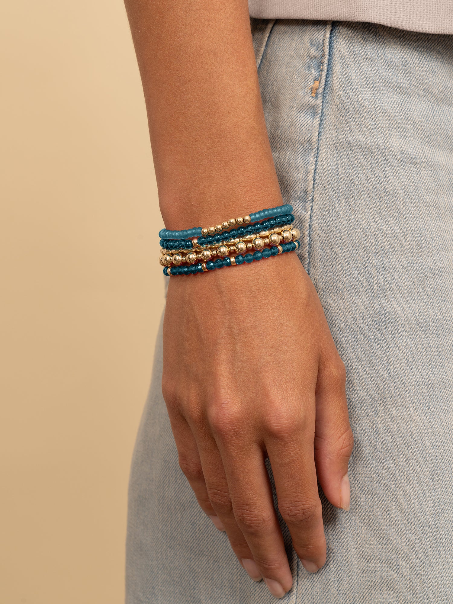 Reverse Universe Armband Turquoise Quartz