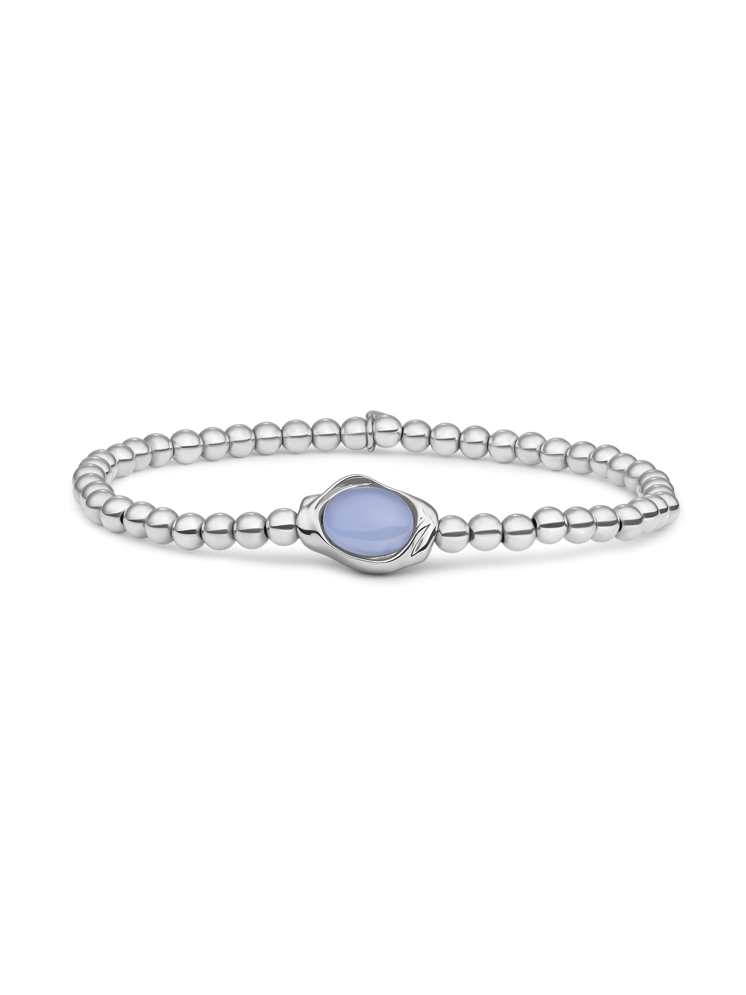 Flow Armband Milky Blue Jade