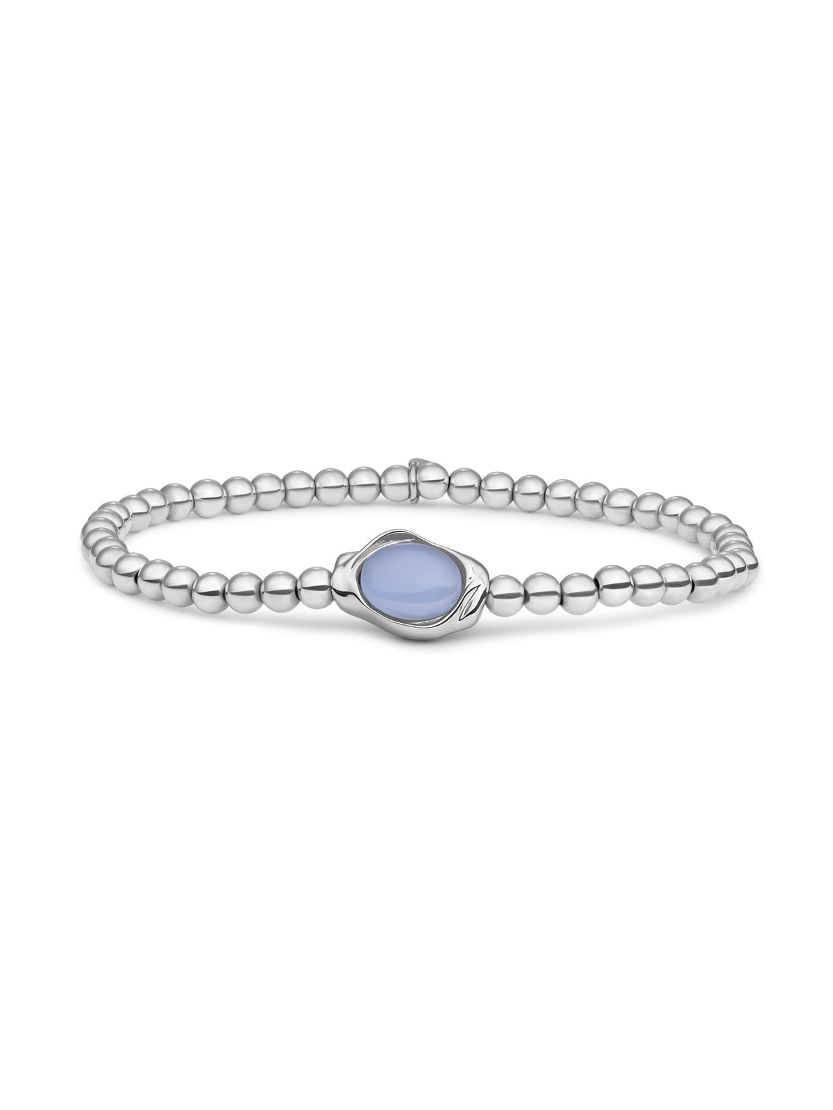 Flow Bracelet Milky Blue Jade