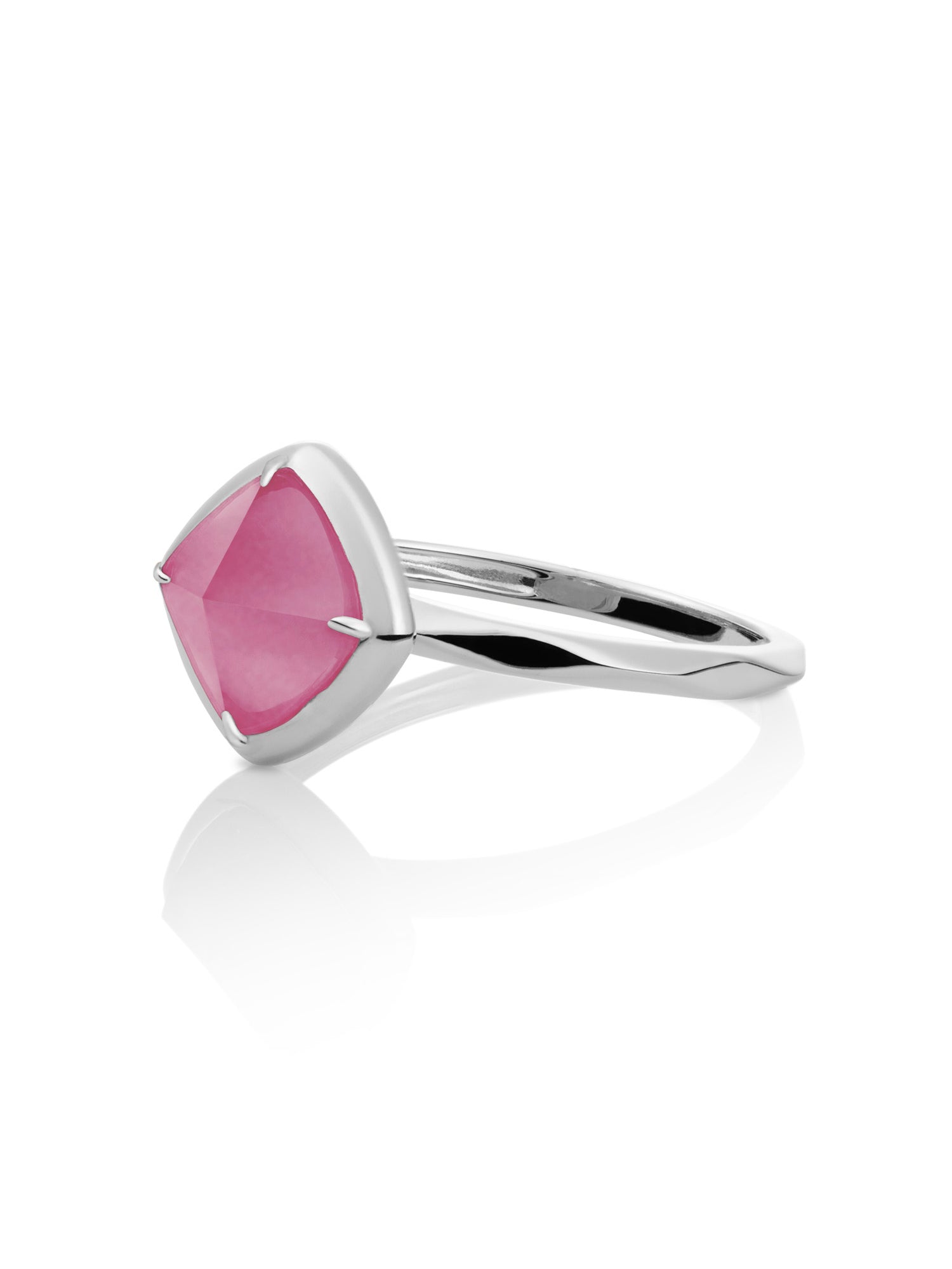 Edge Ring Candy Jade Zilver - 50