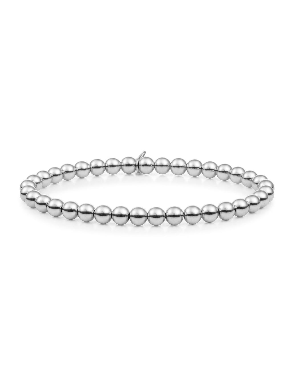Saturn Bracelet 5mm - Rhodium Plated