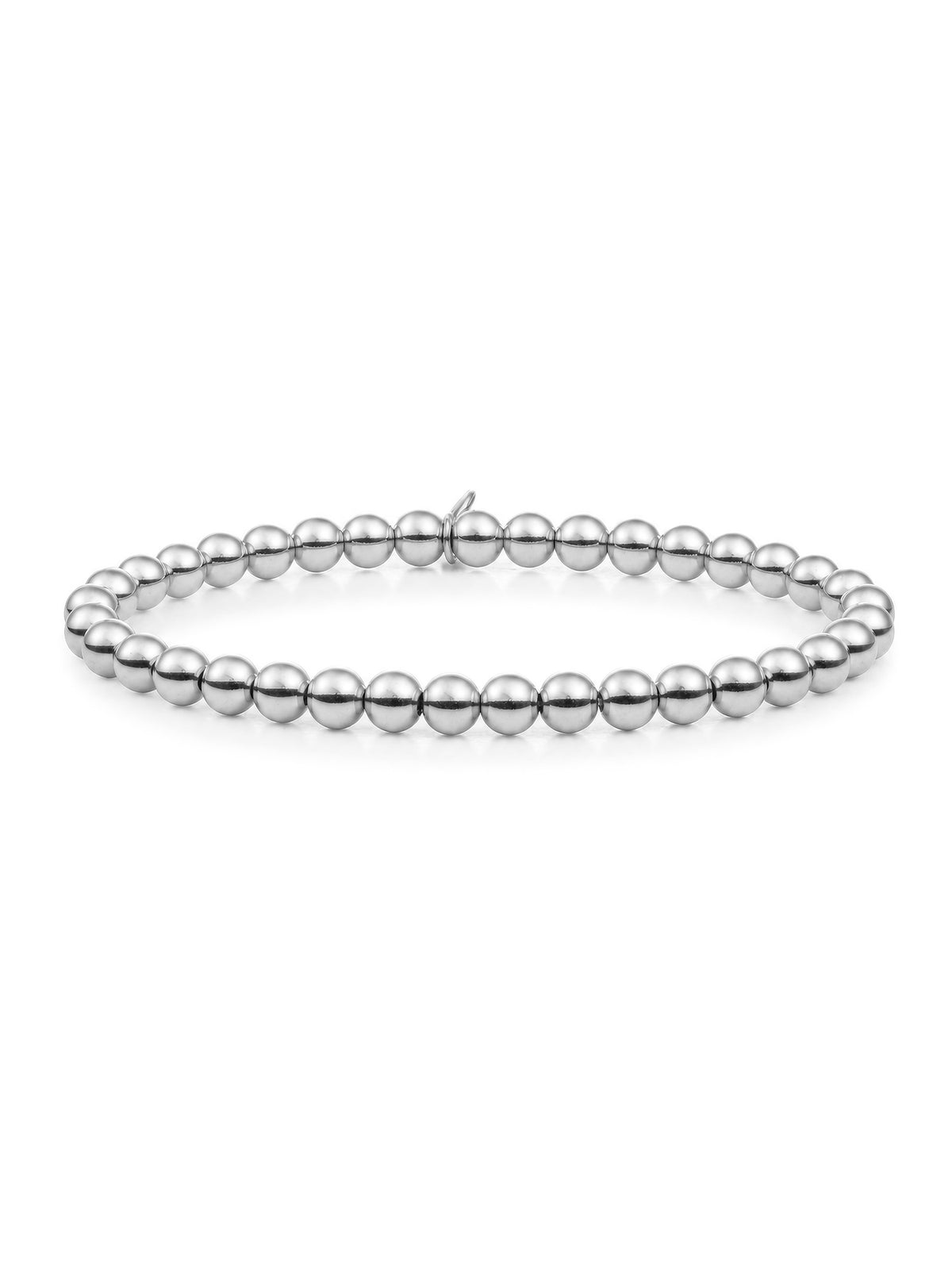 Saturn Armband 5mm - Rhodium Plated