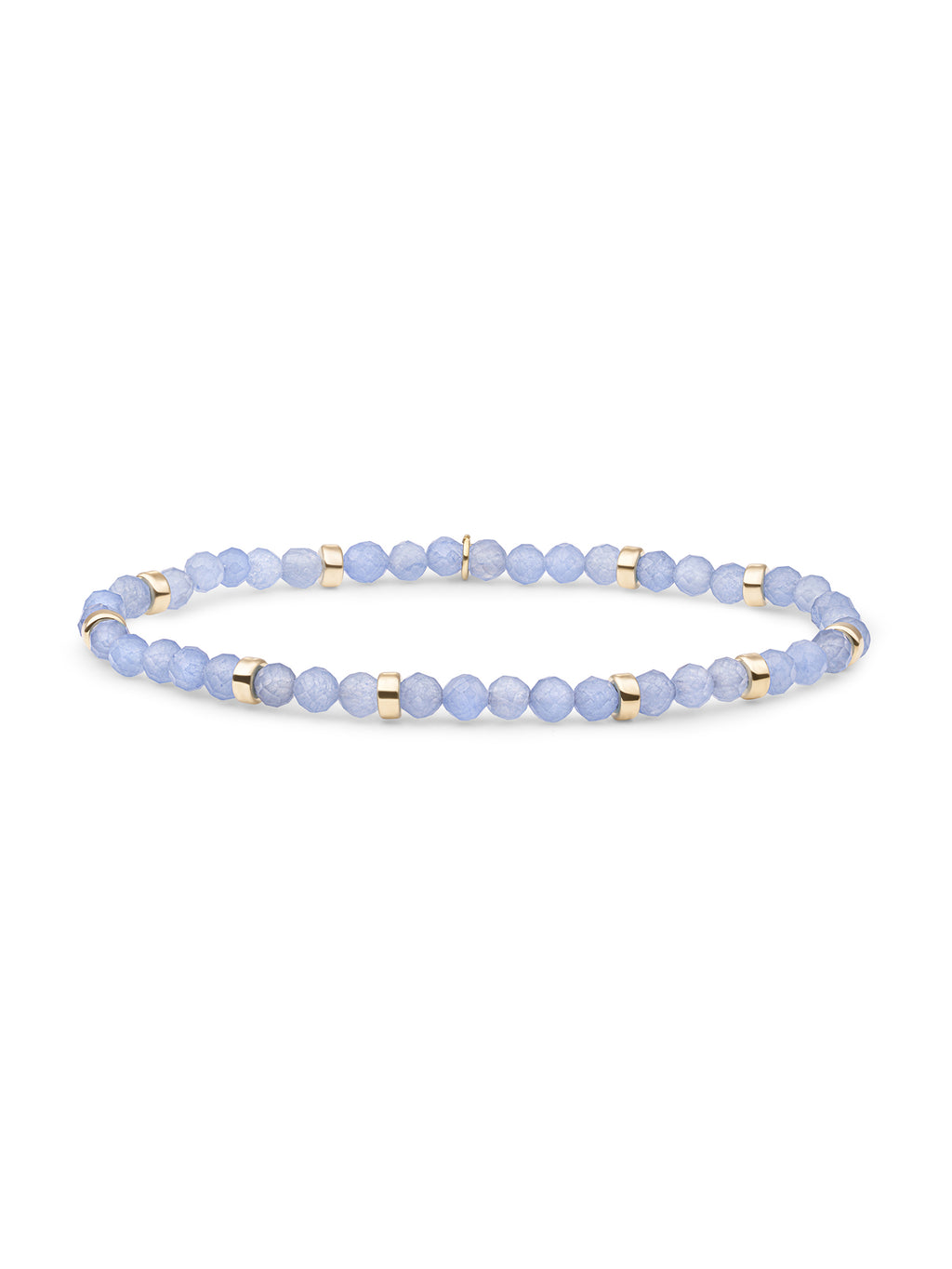 Roundel Interstellar Armband Ice Blue Quartz - Gold Plated