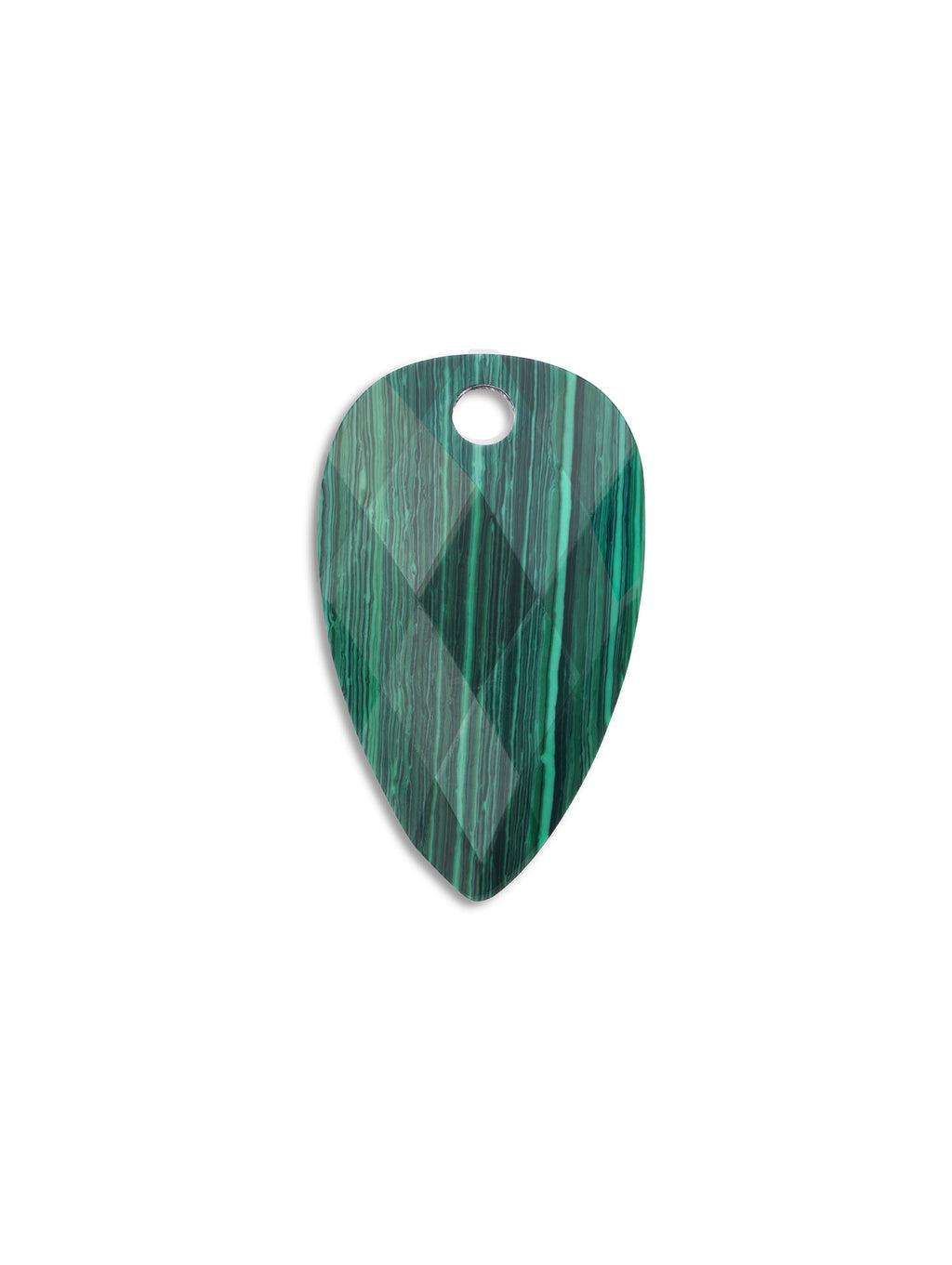 Pendant Edelsteen Blossom Malachite - Pendant Edelsteen Blossom Malachite