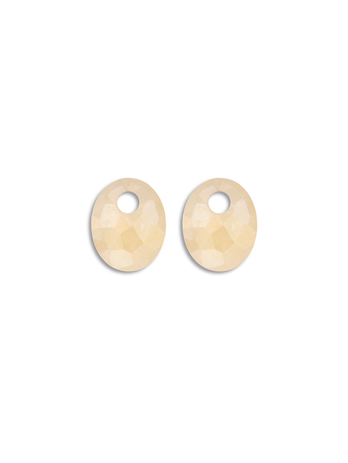 Oorbel Edelstenen Small Oval Buttery Jade - Oorbel Edelstenen Small Oval Buttery Jade