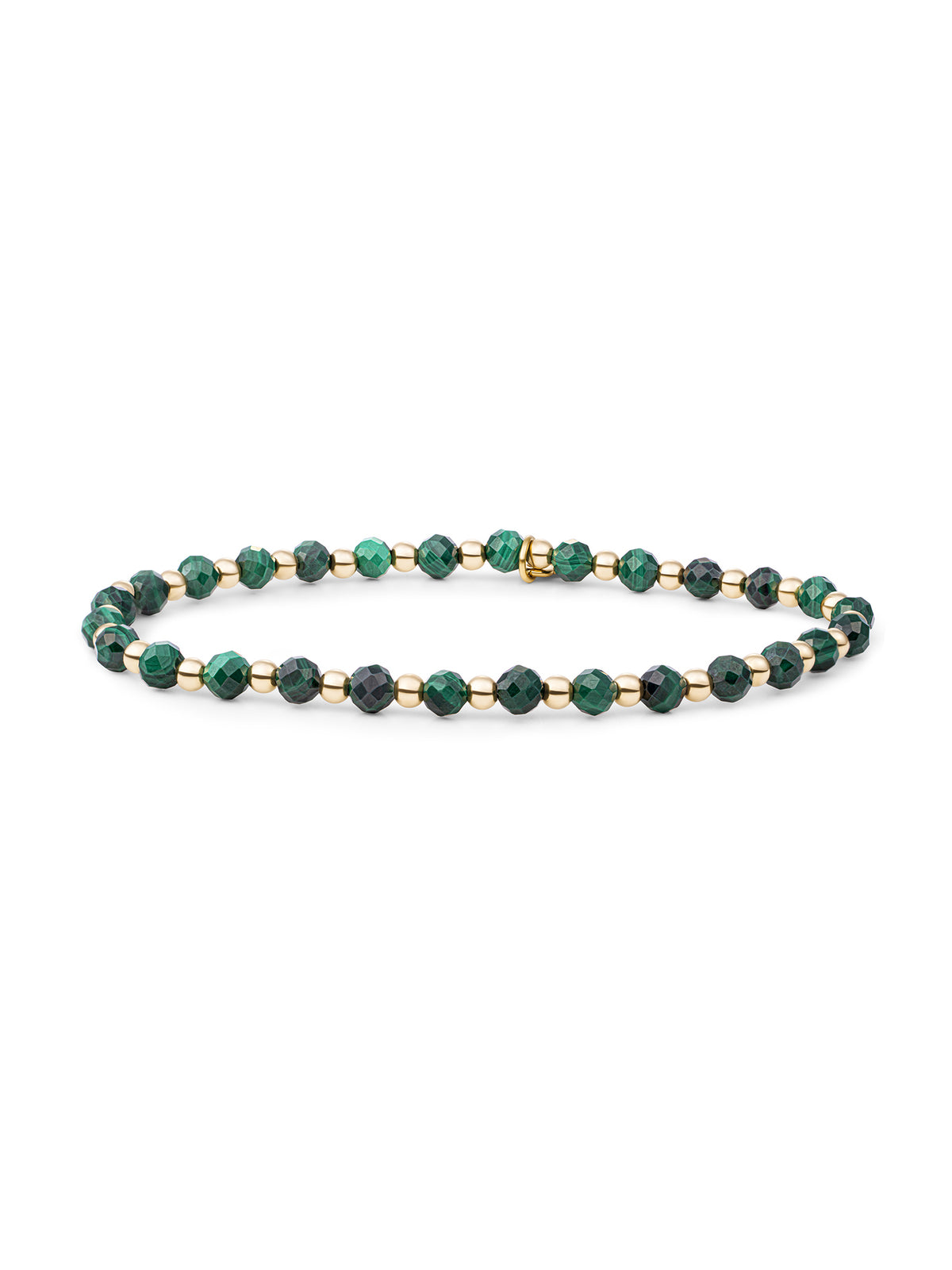 Interstellar Armband Malachite - Gold Plated