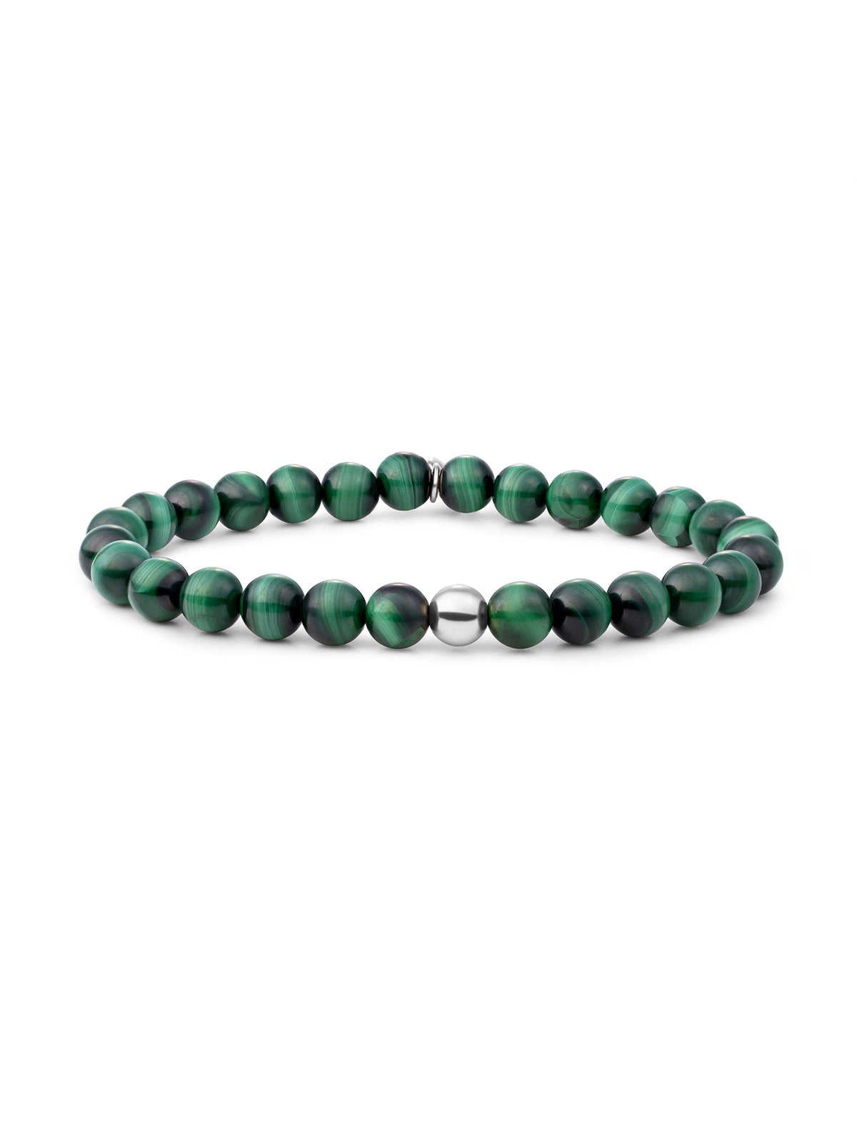 Saturn Armband Large Malachite