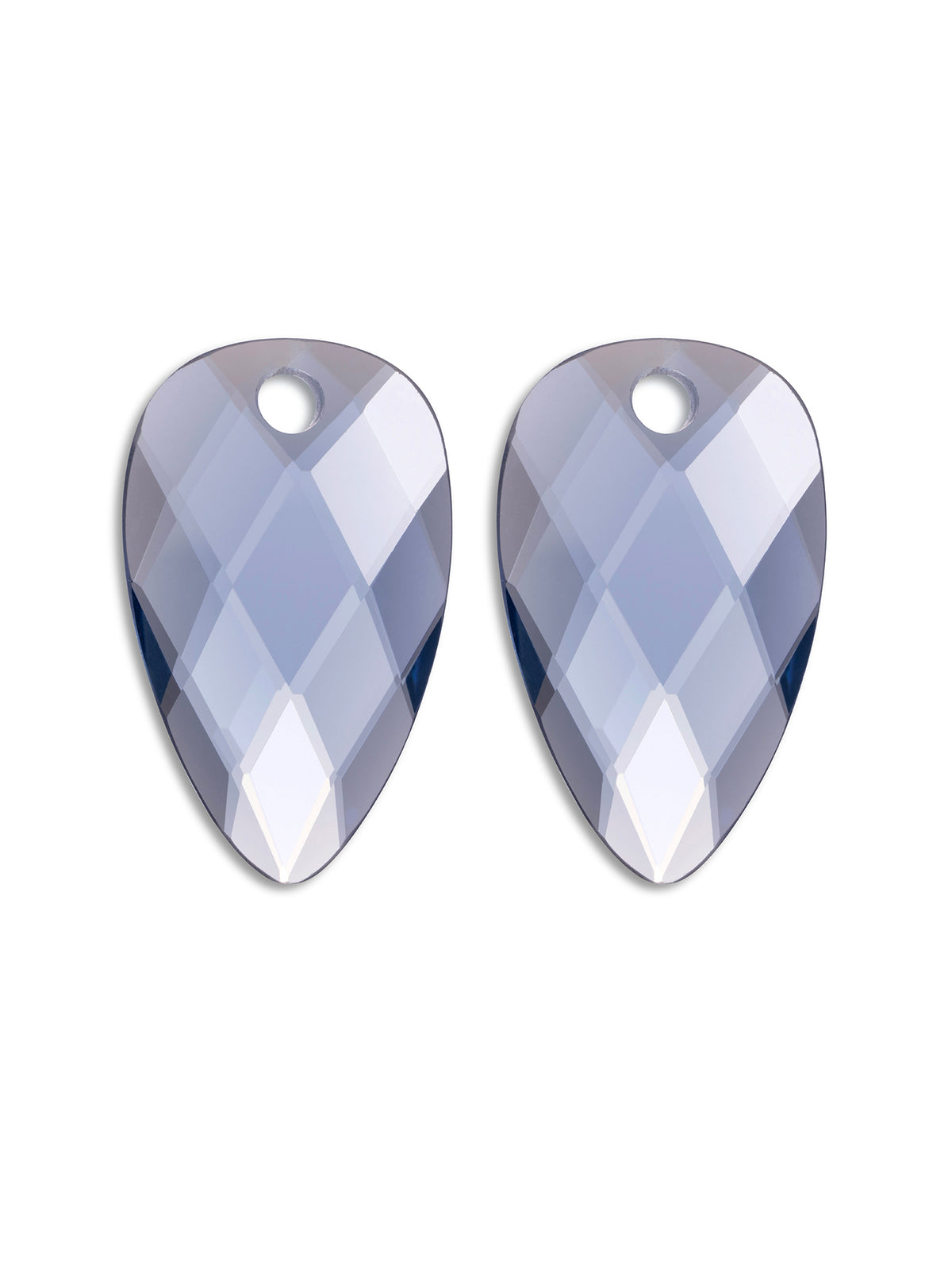 Oorbel Edelstenen Blossom Ice Blue Quartz - Oorbel Edelstenen Blossom Ice Blue Quartz