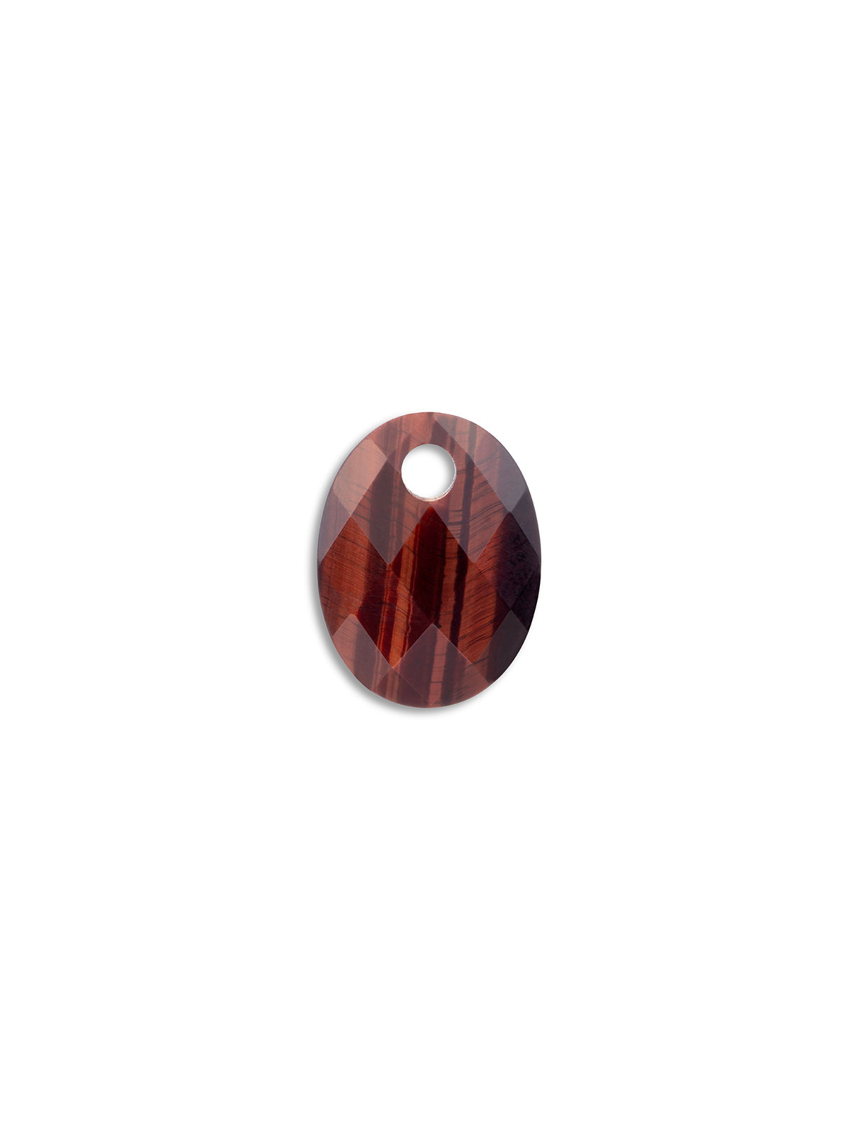 Pendant Edelsteen Medium Oval Red Tiger Eye - Pendant Edelsteen Medium Oval Red Tiger Eye