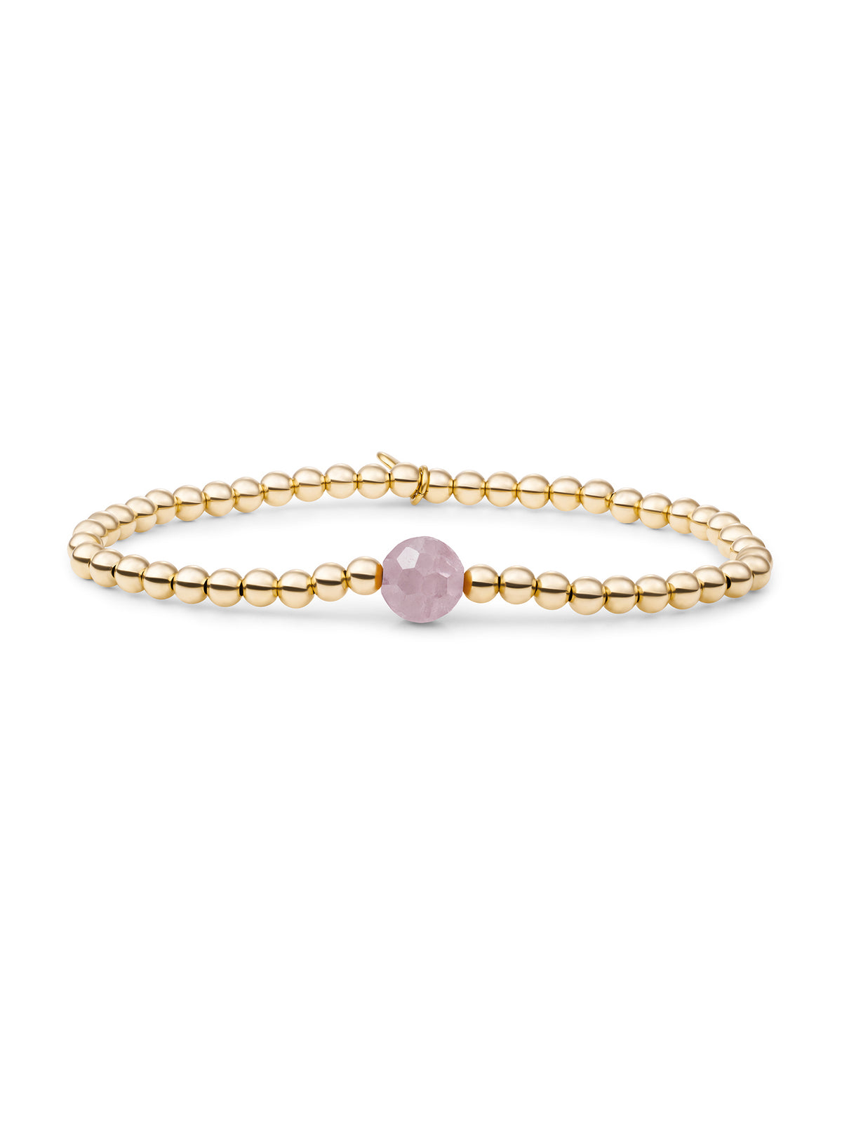 Core Armband pink Opalite - Gold Plated
