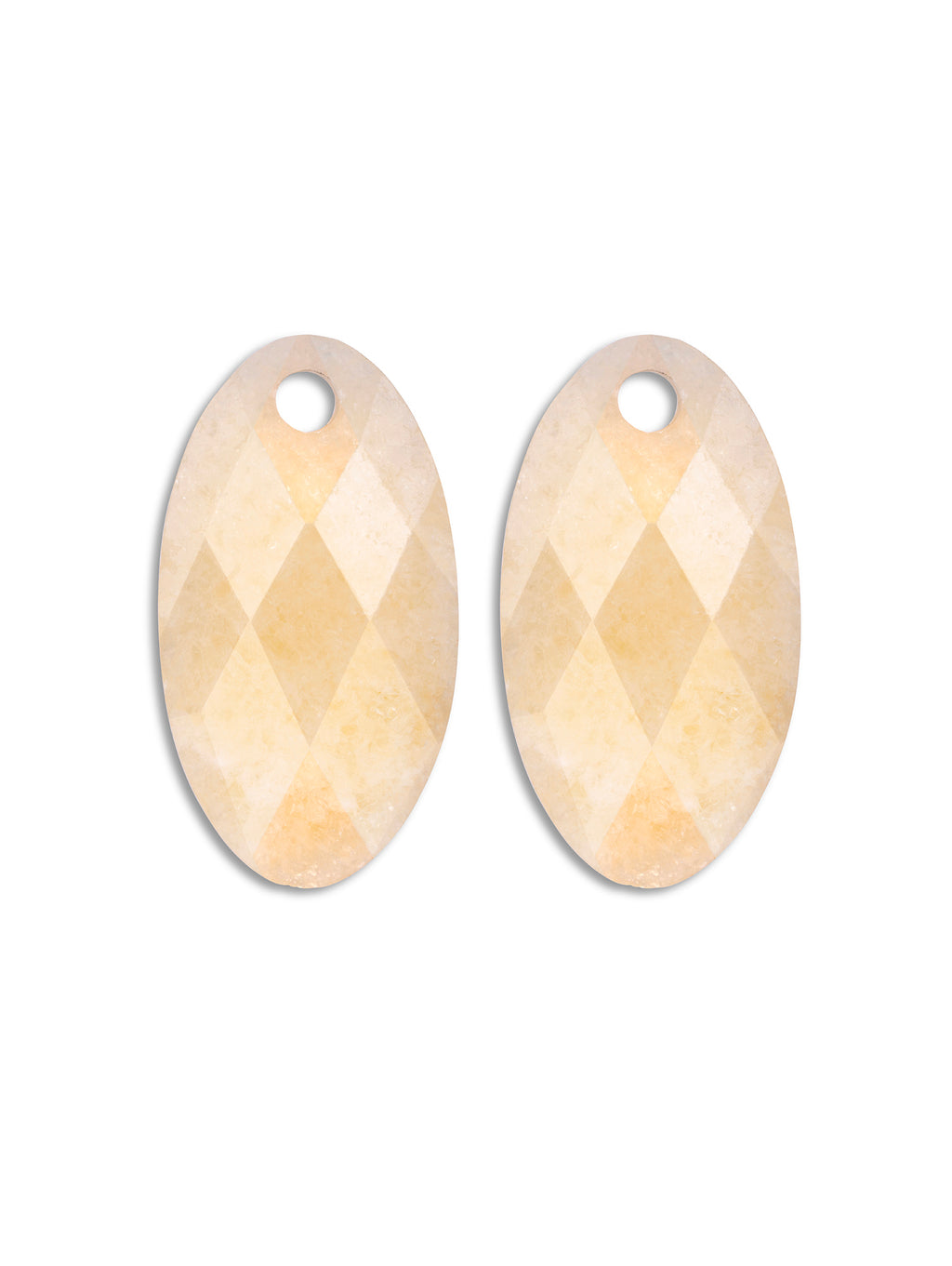 Oorbel Edelstenen Large Leaf Buttery Jade - Oorbel Edelstenen Large Leaf Buttery Jade