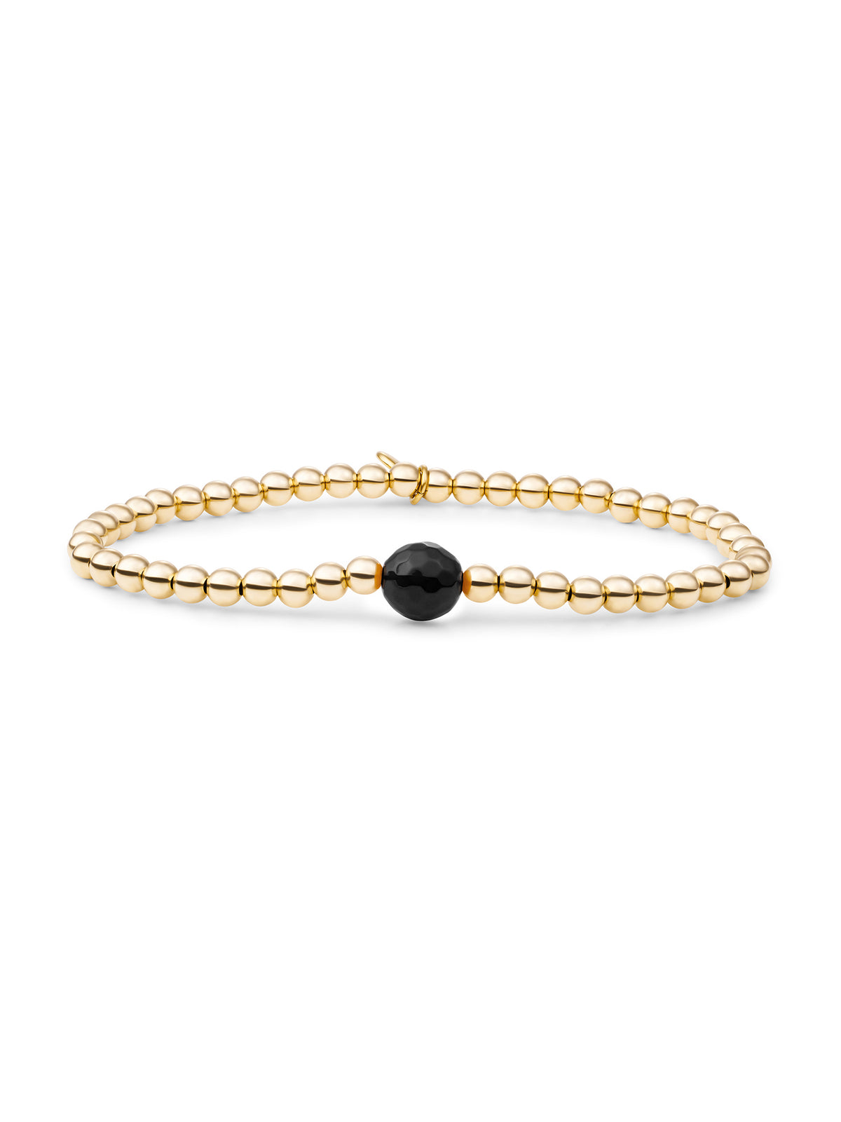 Core Armband Onyx - Gold Plated