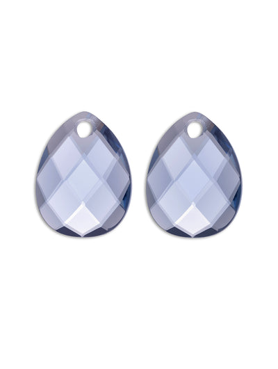 Oorbel Edelstenen Afterglow Ice Blue Quartz - Oorbel Edelstenen Afterglow Ice Blue Quartz