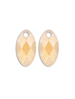 Oorbel Edelstenen Leaf Buttery Jade - Oorbel Edelstenen Leaf Buttery Jade