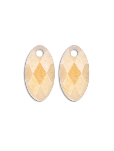 Oorbel Edelstenen Leaf Buttery Jade - Oorbel Edelstenen Leaf Buttery Jade