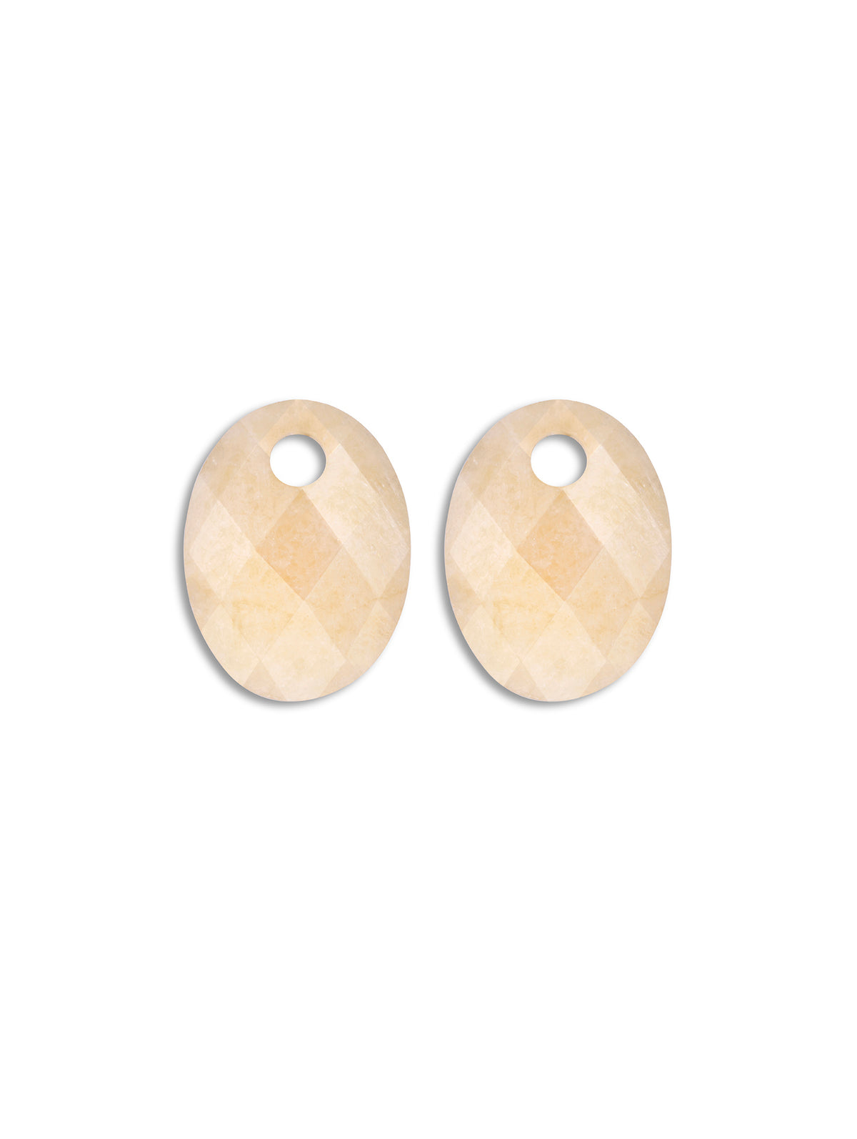 Oorbel Edelstenen Medium Oval Buttery Jade - Oorbel Edelstenen Medium Oval Buttery Jade