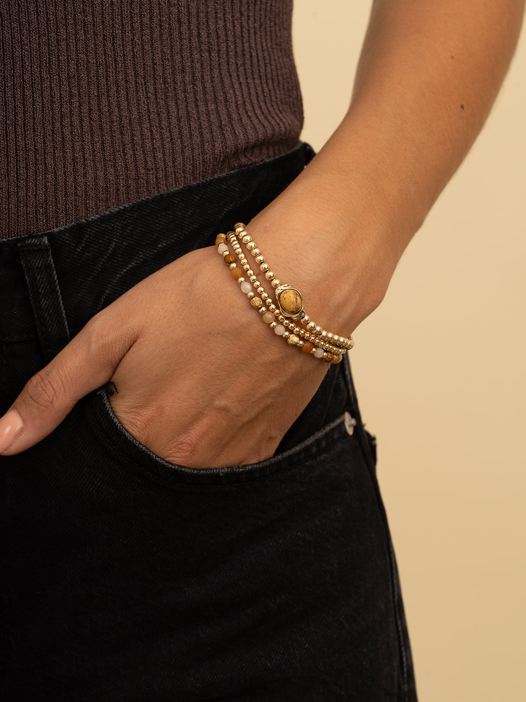 Flow Armband Landscape Jasper